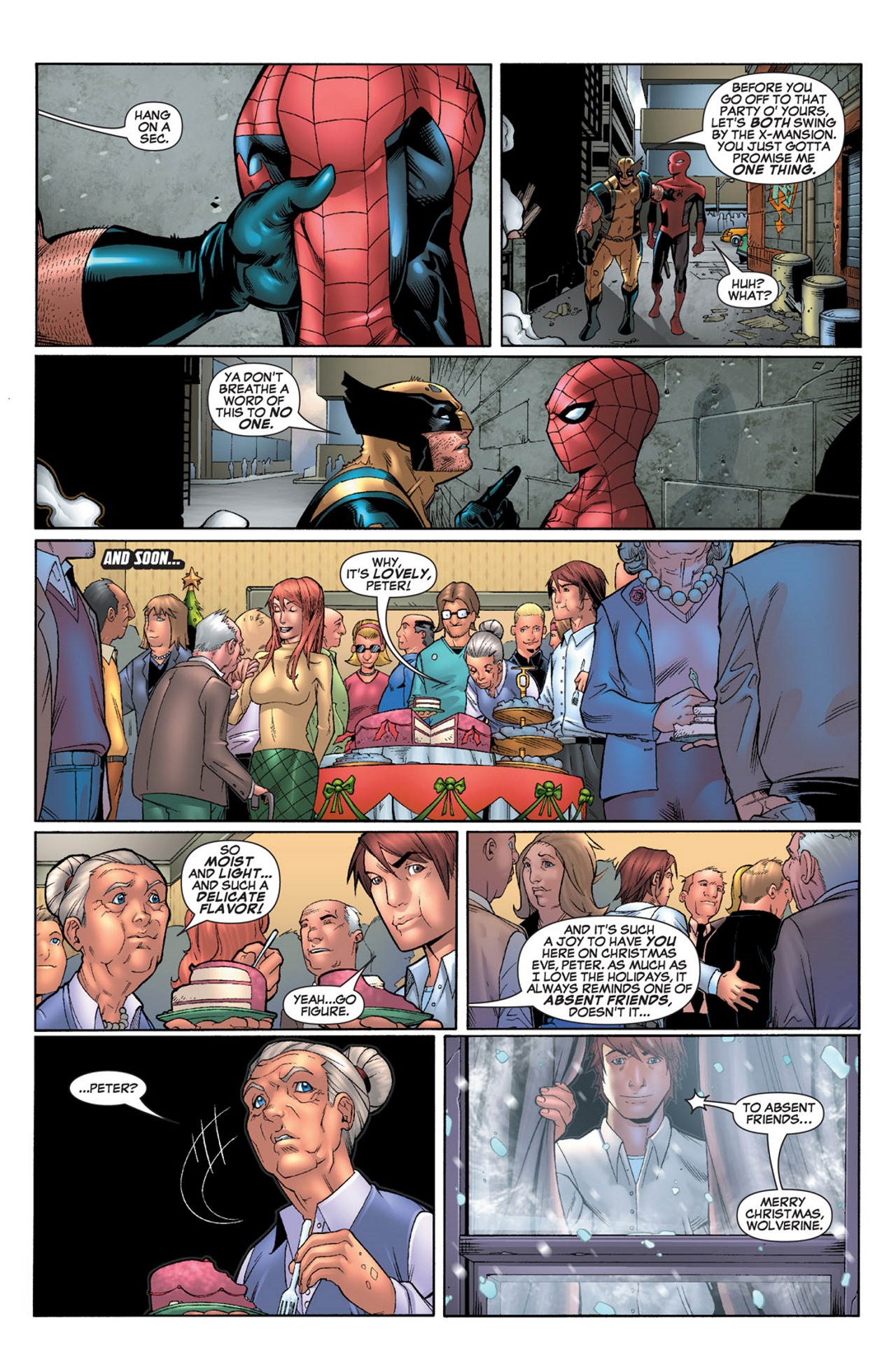 Read online Marvel Holiday Special (1991) comic -  Issue #2007 - 17