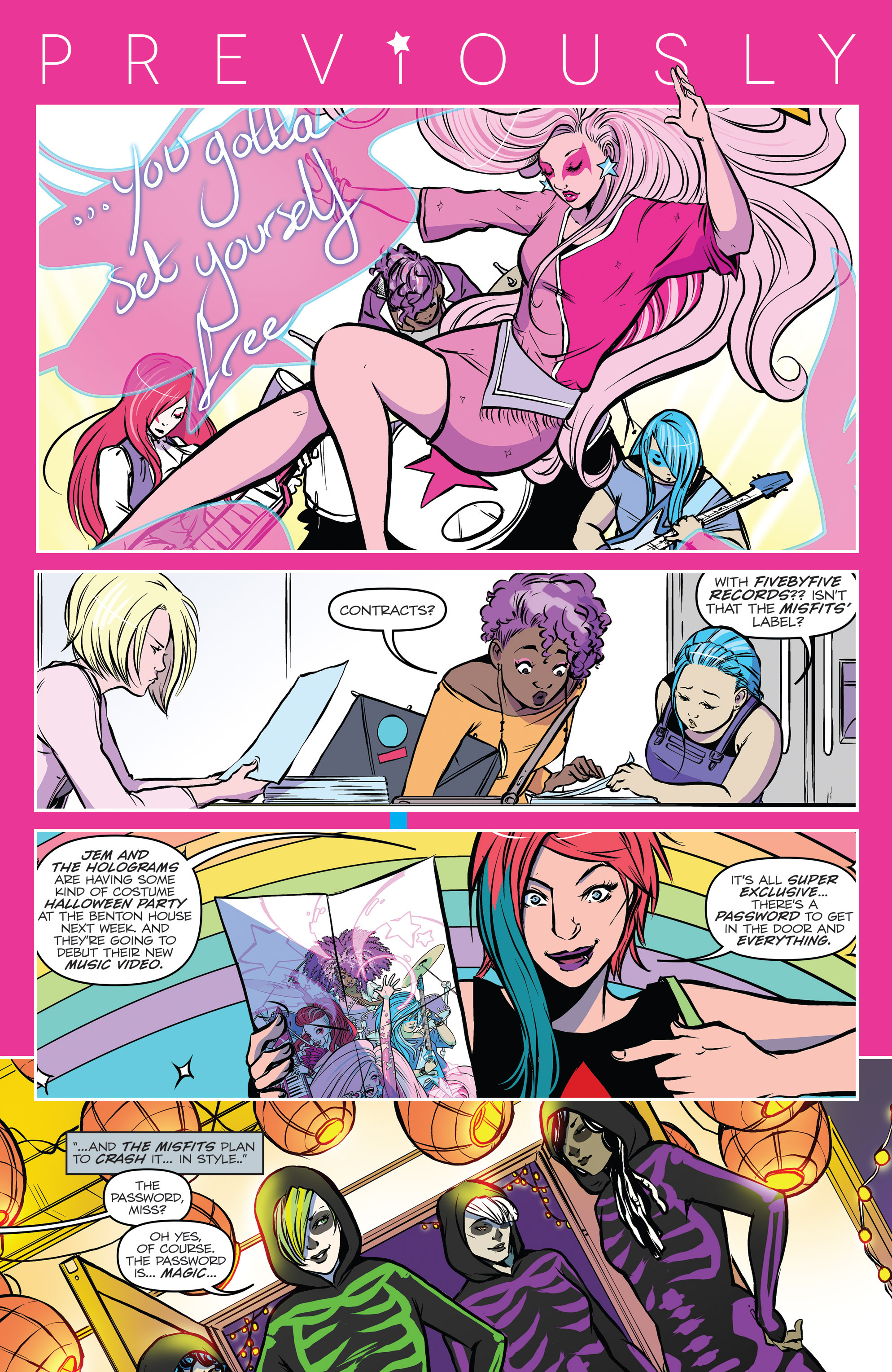 Read online Jem and The Holograms comic -  Issue #9 - 3