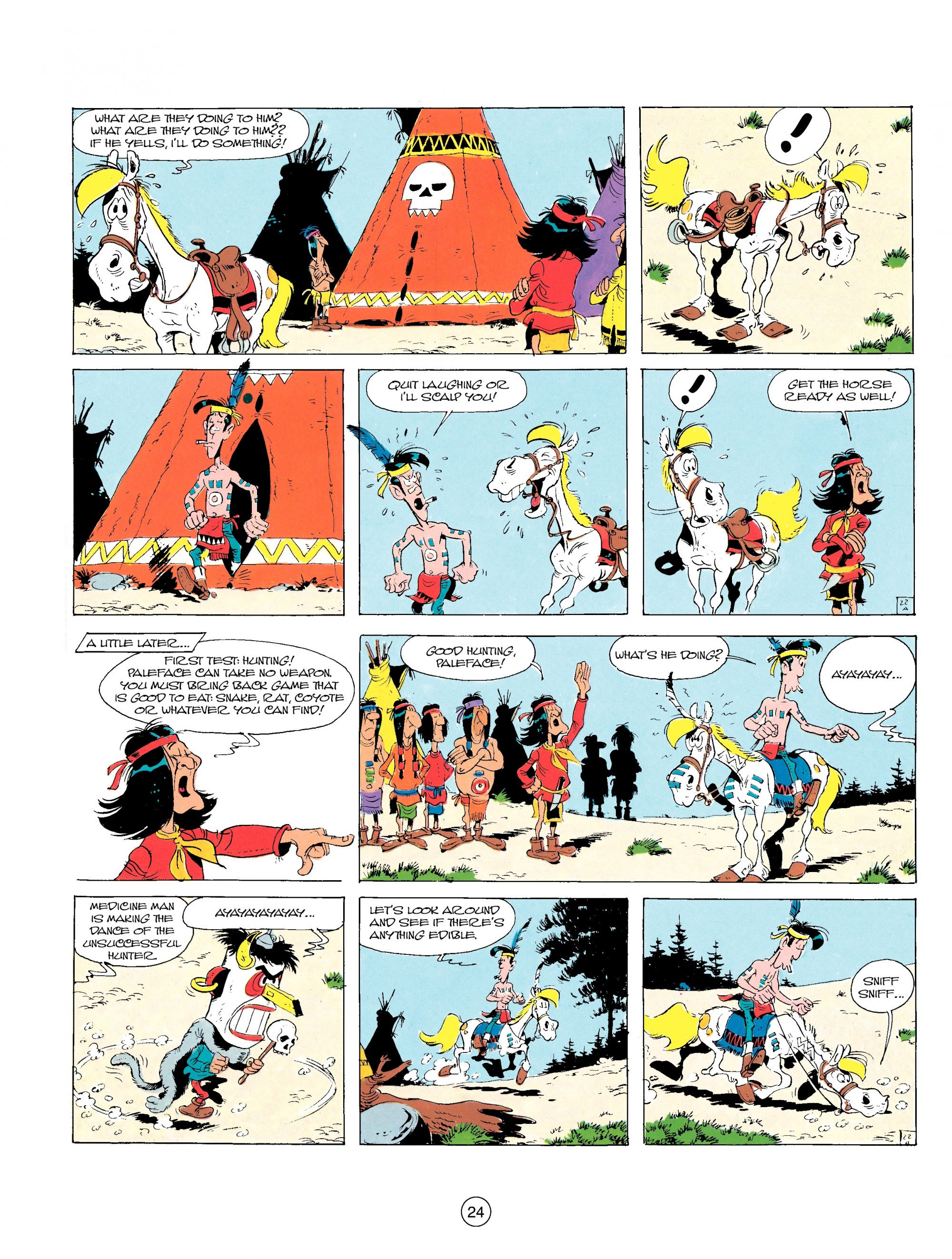 Read online A Lucky Luke Adventure comic -  Issue #17 - 24