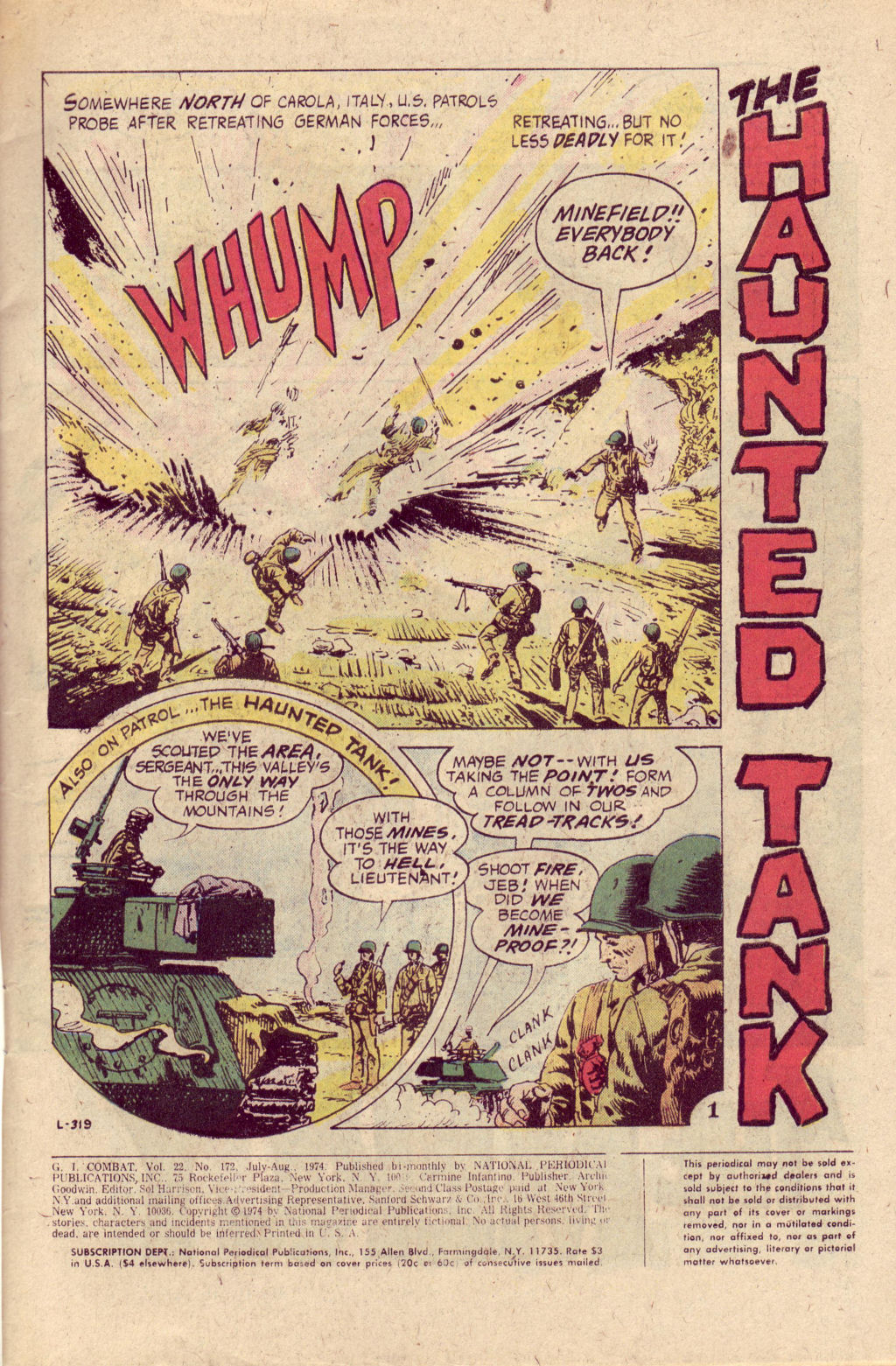 Read online G.I. Combat (1952) comic -  Issue #172 - 3