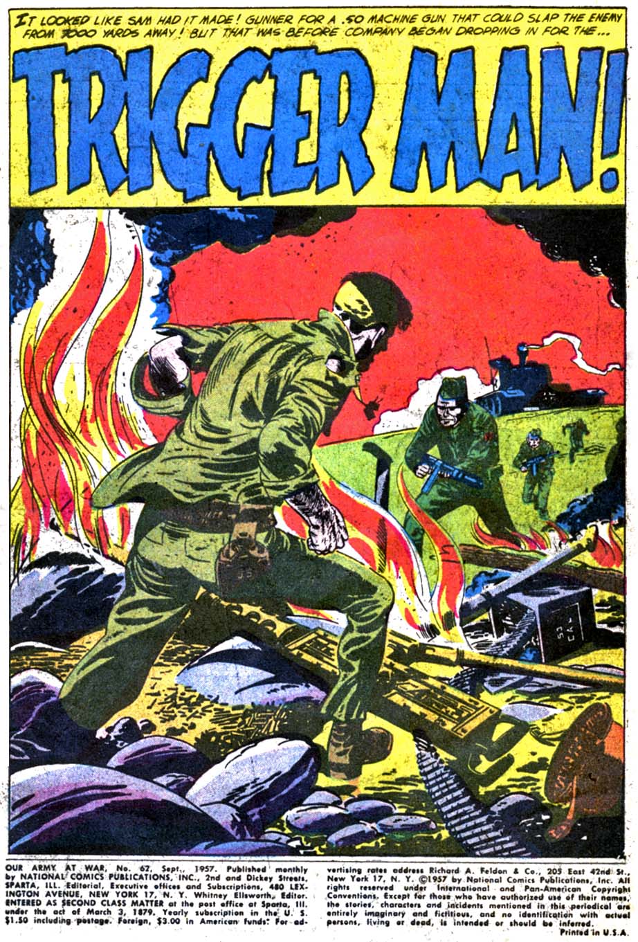 Read online Our Army at War (1952) comic -  Issue #62 - 3