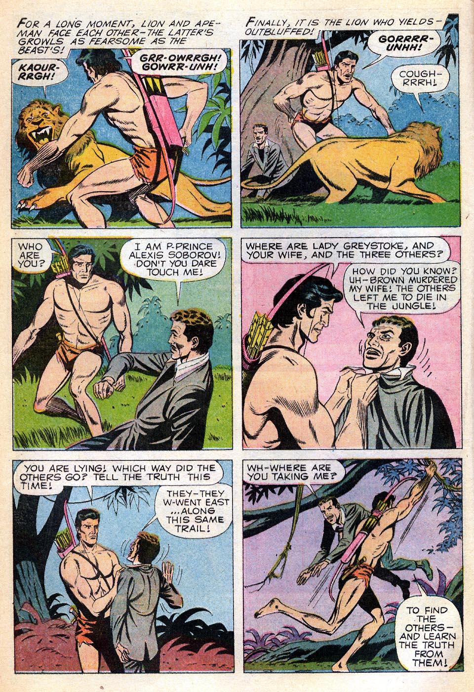 Read online Tarzan (1962) comic -  Issue #189 - 4