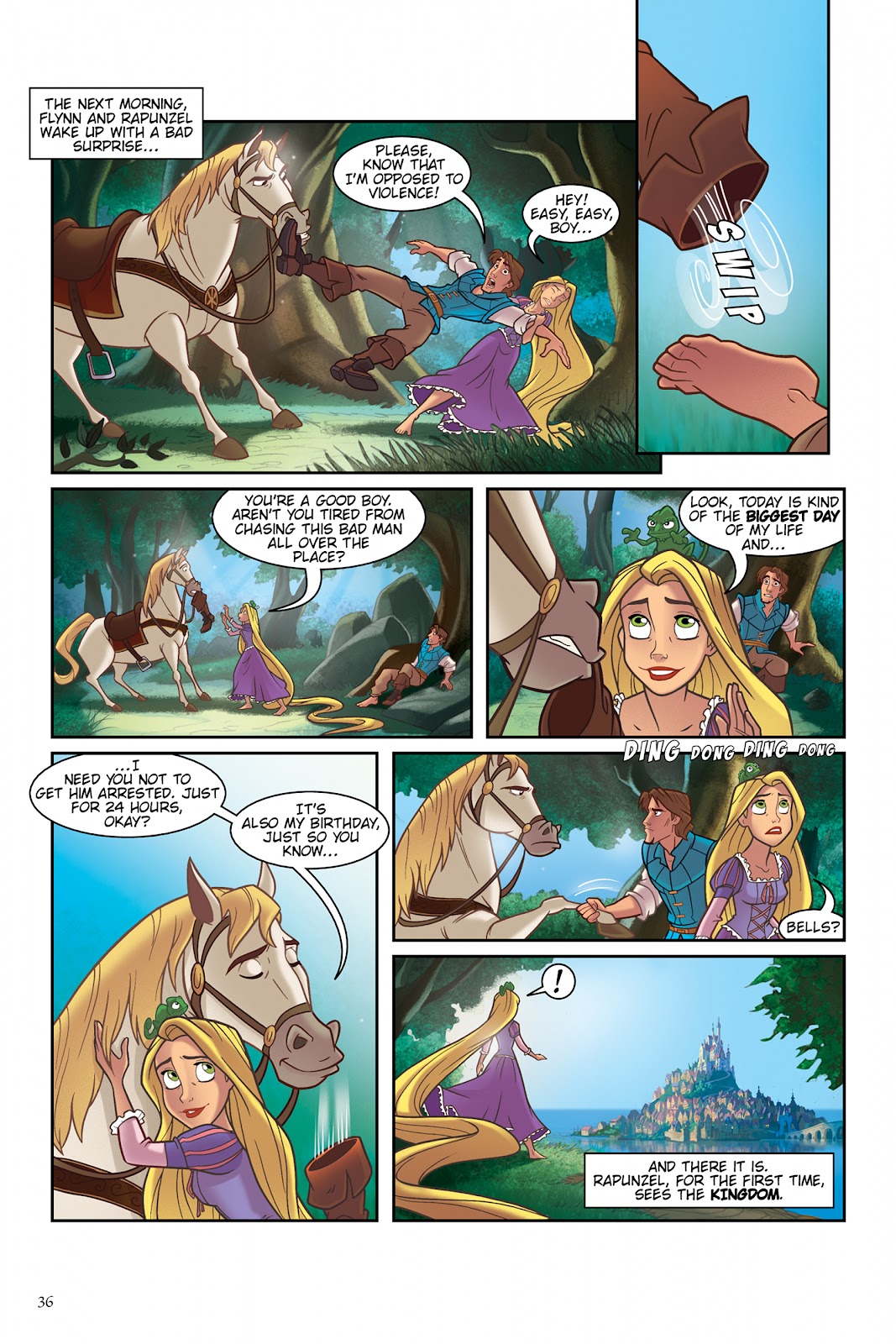 Disney Tangled: The Story of the Movie in Comics issue Full - Page 38