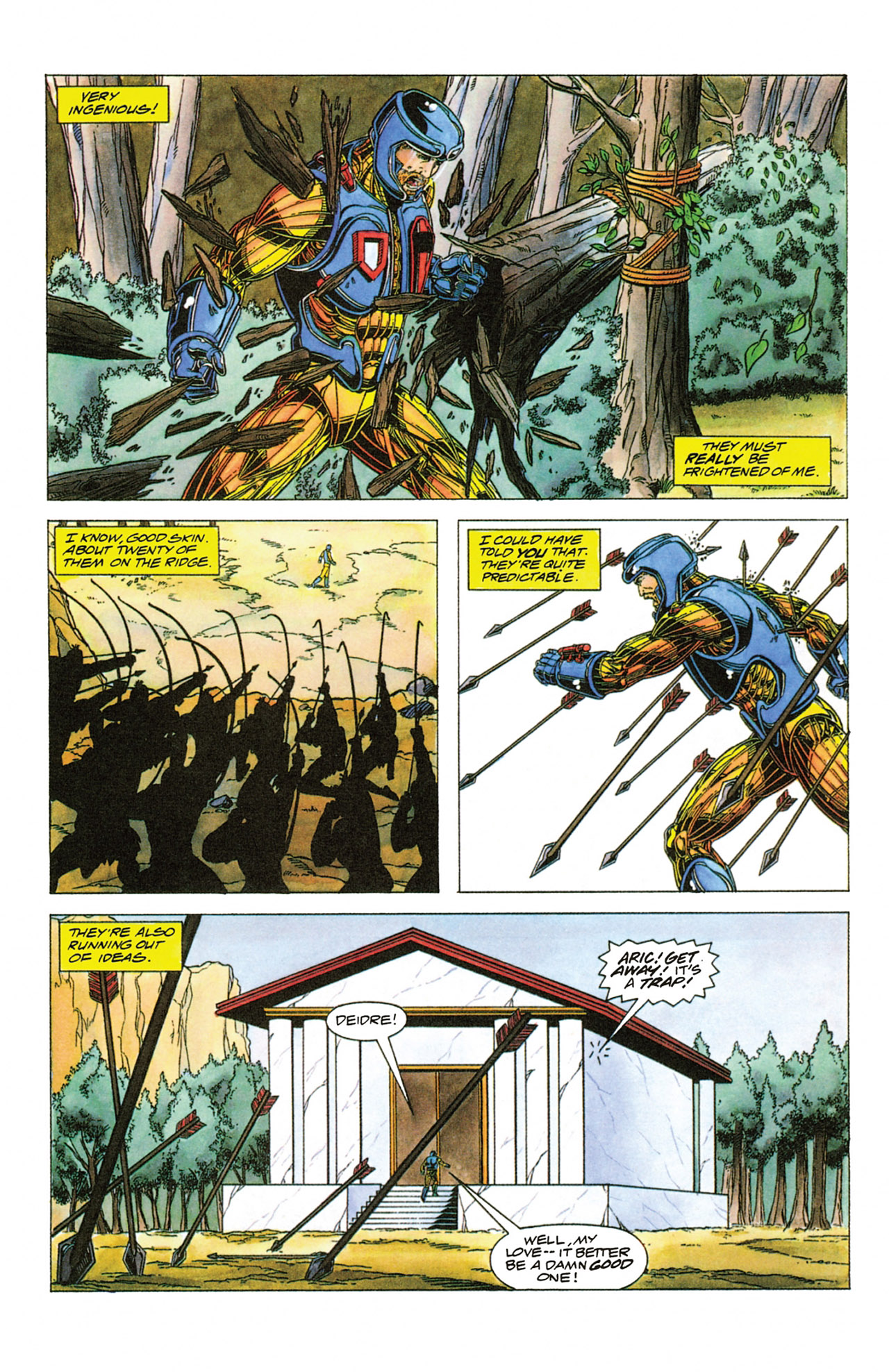 Read online X-O Manowar (1992) comic -  Issue #9 - 17