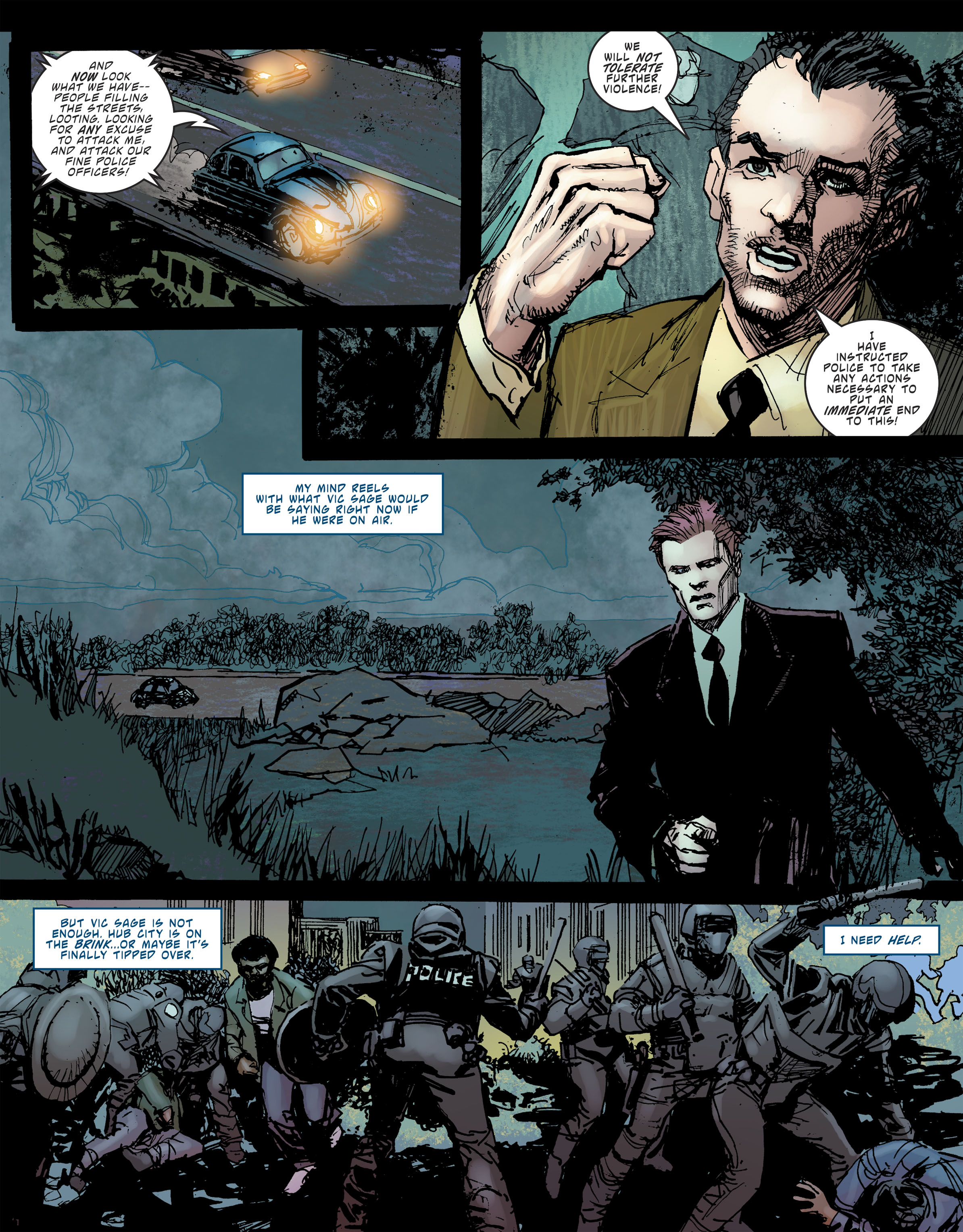 Read online The Question: The Deaths of Vic Sage comic -  Issue #1 - 36