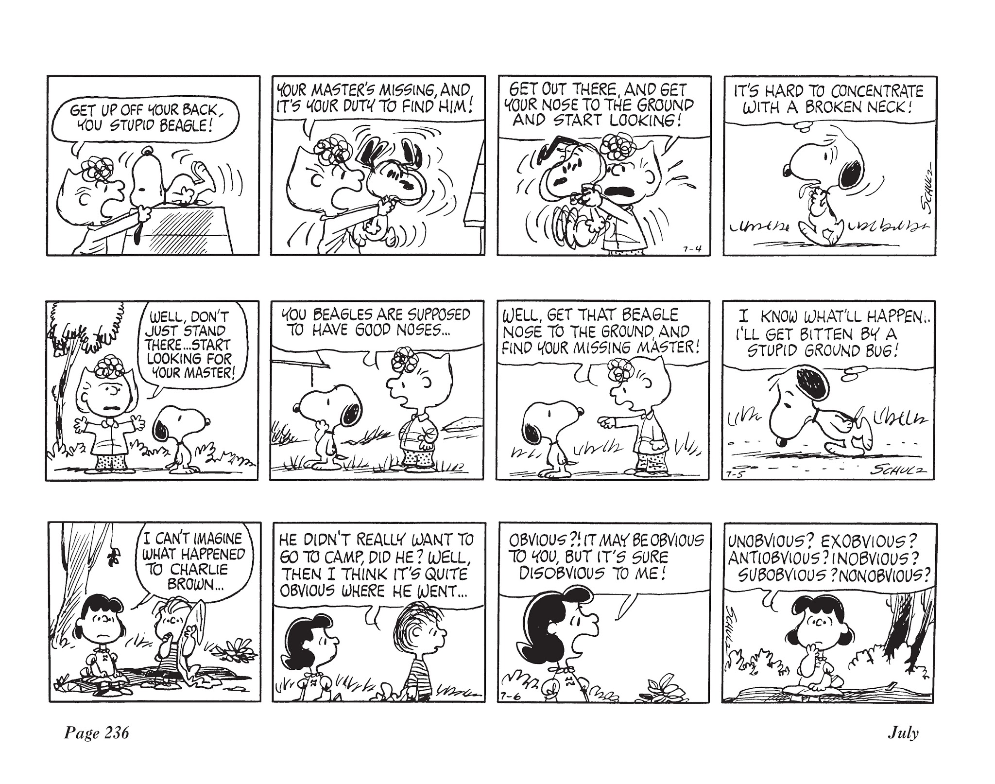 Read online The Complete Peanuts comic -  Issue # TPB 12 - 250