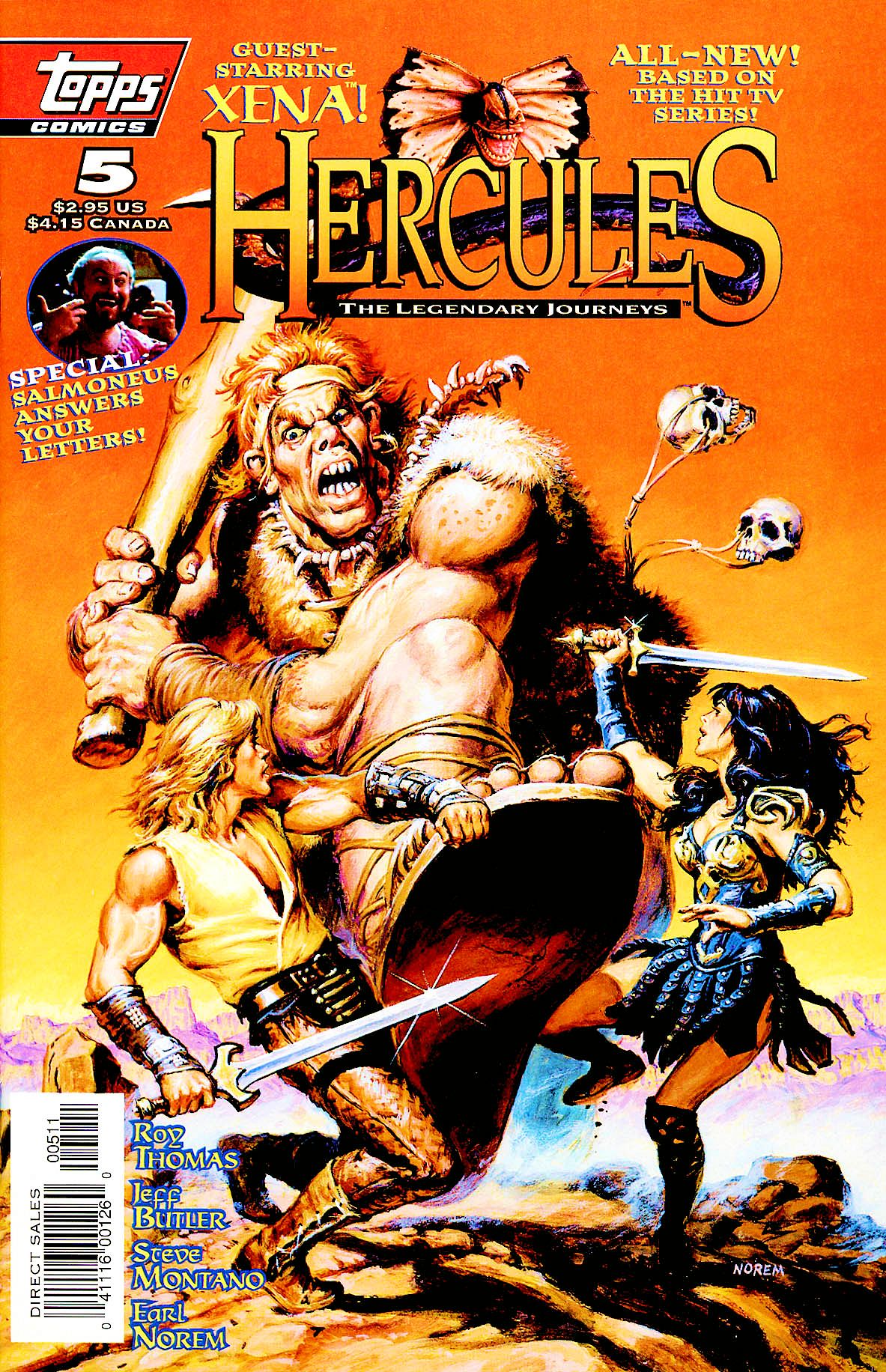 Read online Hercules: The Legendary Journeys comic -  Issue #5 - 1