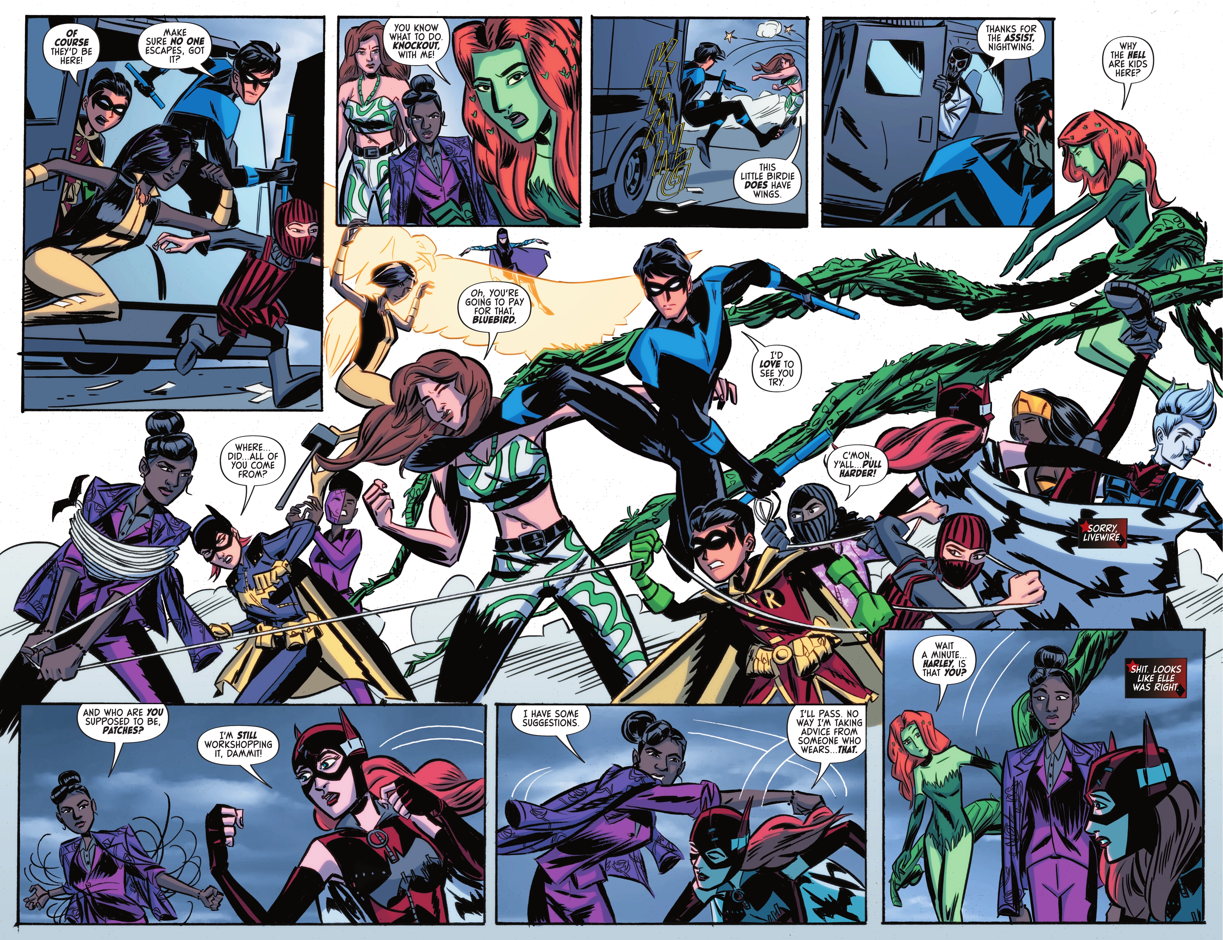 Read online Harley Quinn: The Animated Series: Legion of Bats! comic -  Issue #5 - 19