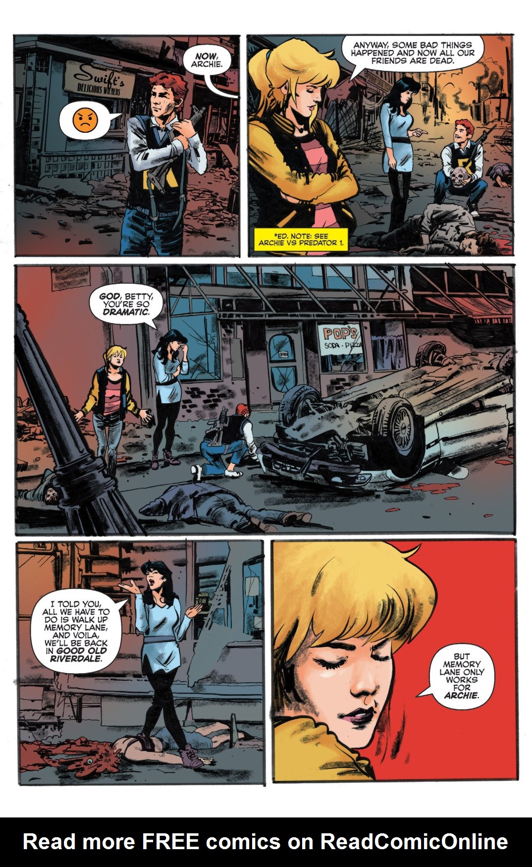 Read online Archie vs. Predator II comic -  Issue #1 - 4