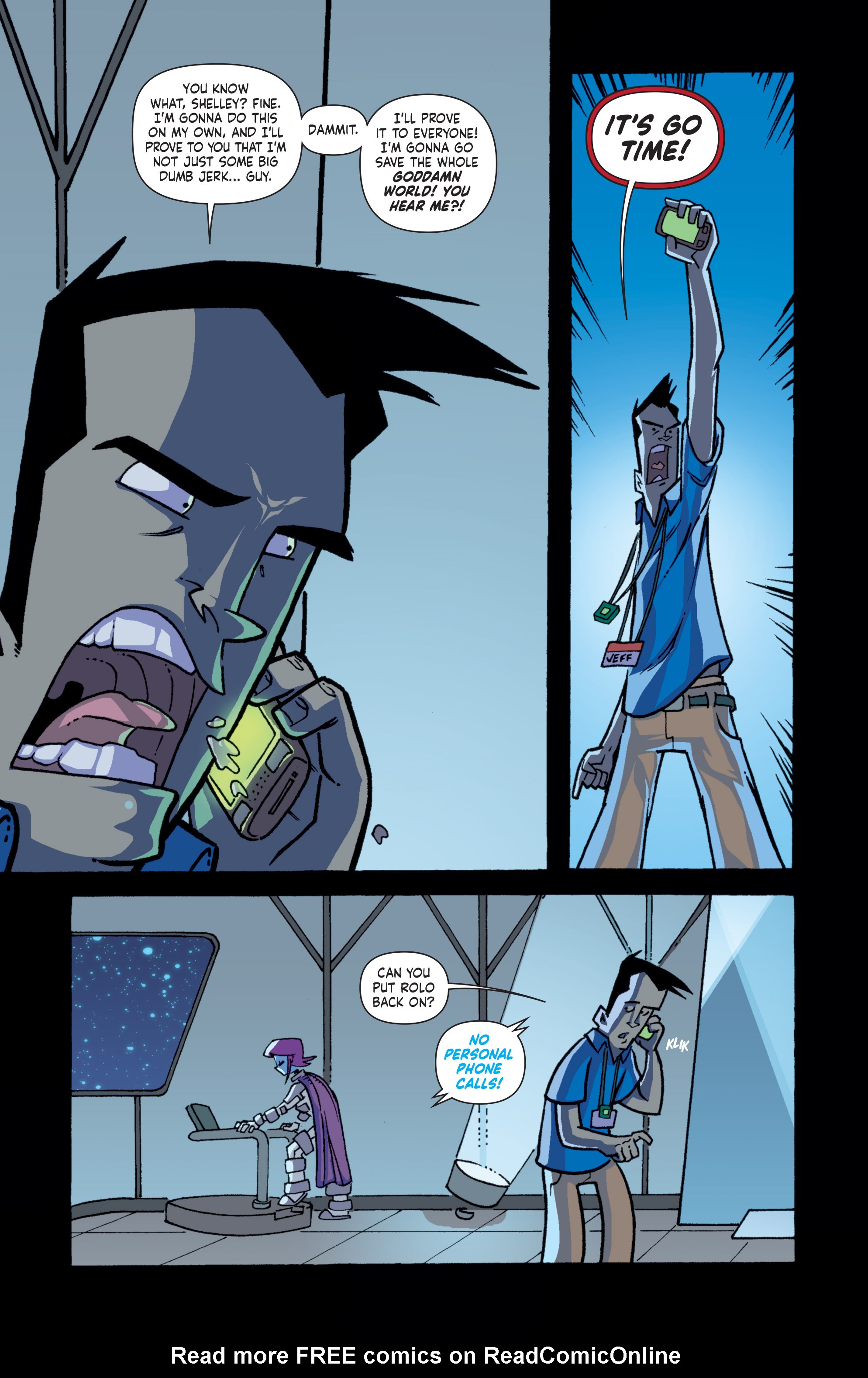 Read online Jeff Steinberg Champion of Earth comic -  Issue #5 - 8