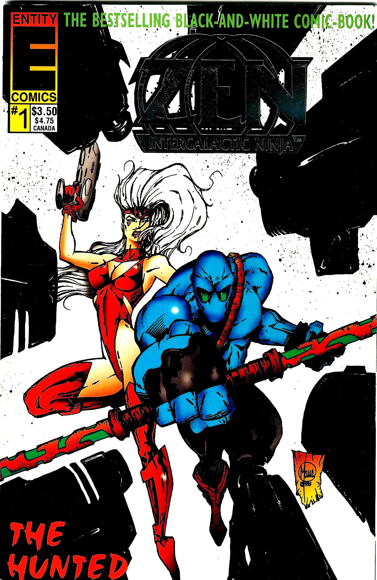 Read online Zen Intergalactic Ninja : The Hunted comic -  Issue #1 - 1