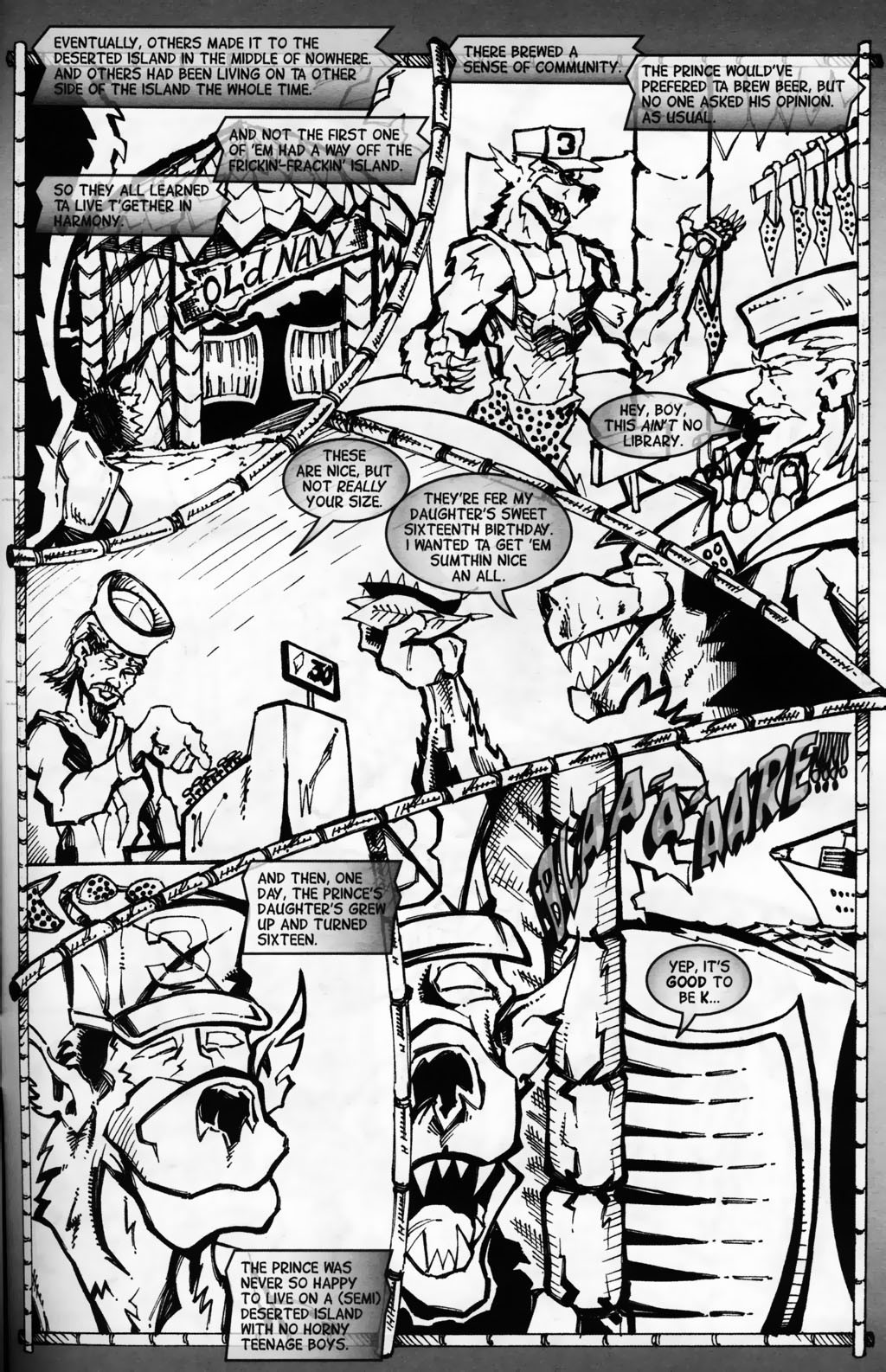 Read online Bubba the Redneck Werewolf comic -  Issue #5 - 33