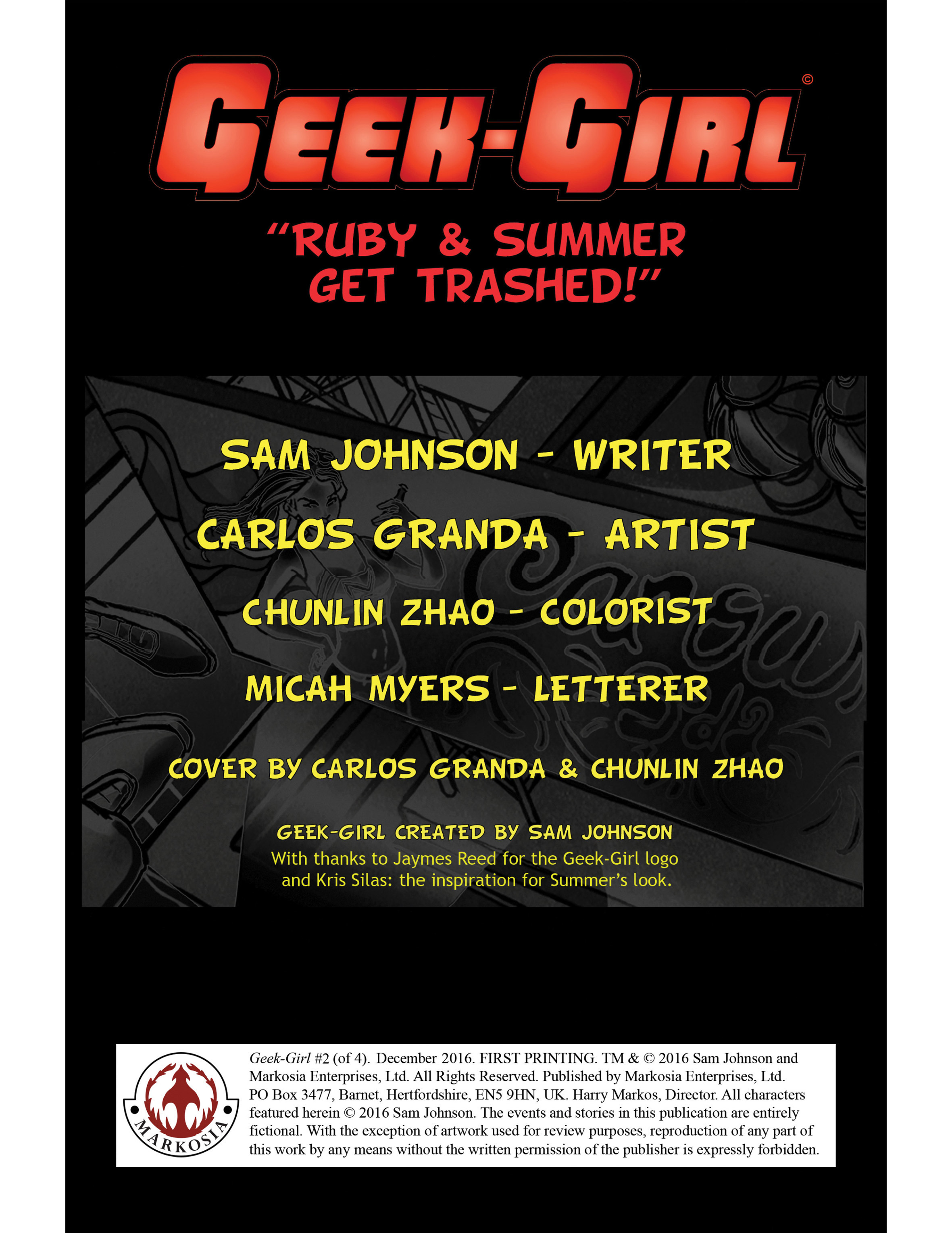 Read online Geek-Girl comic -  Issue #2 - 2