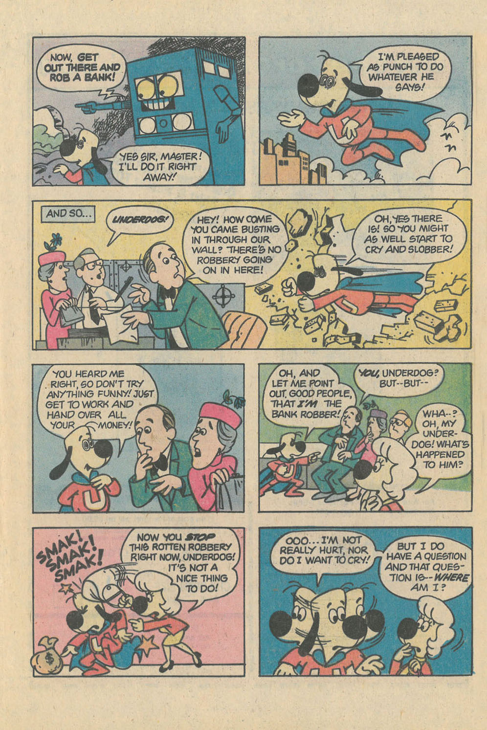 Read online Underdog (1975) comic -  Issue #23 - 20
