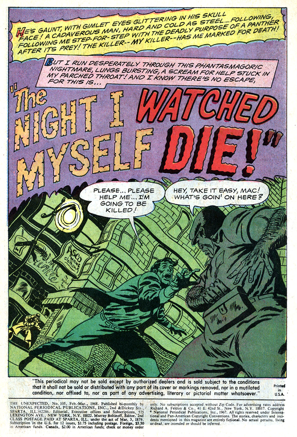 Read online Tales of the Unexpected comic -  Issue #105 - 3