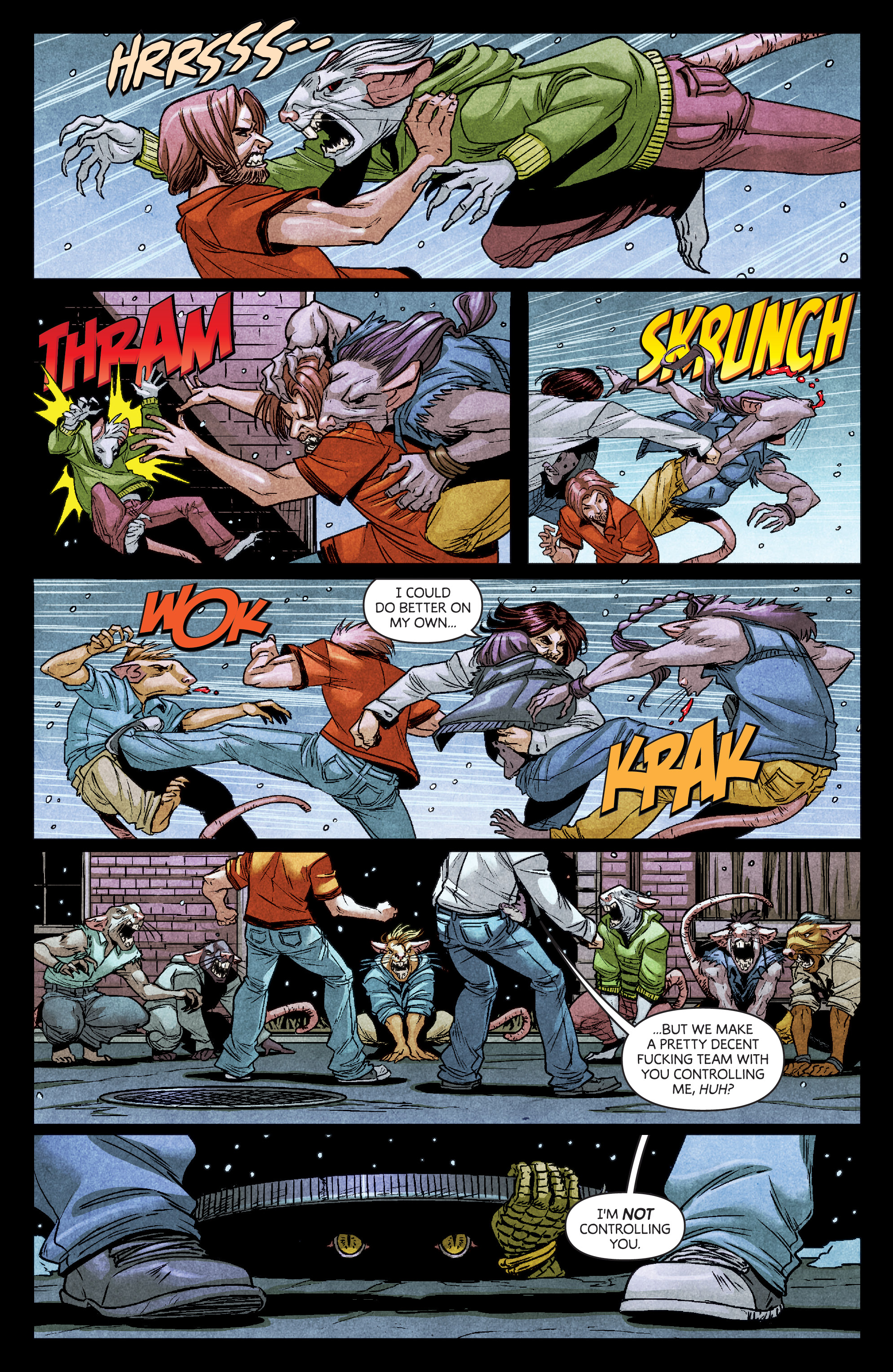 Read online Dark Red comic -  Issue #7 - 19
