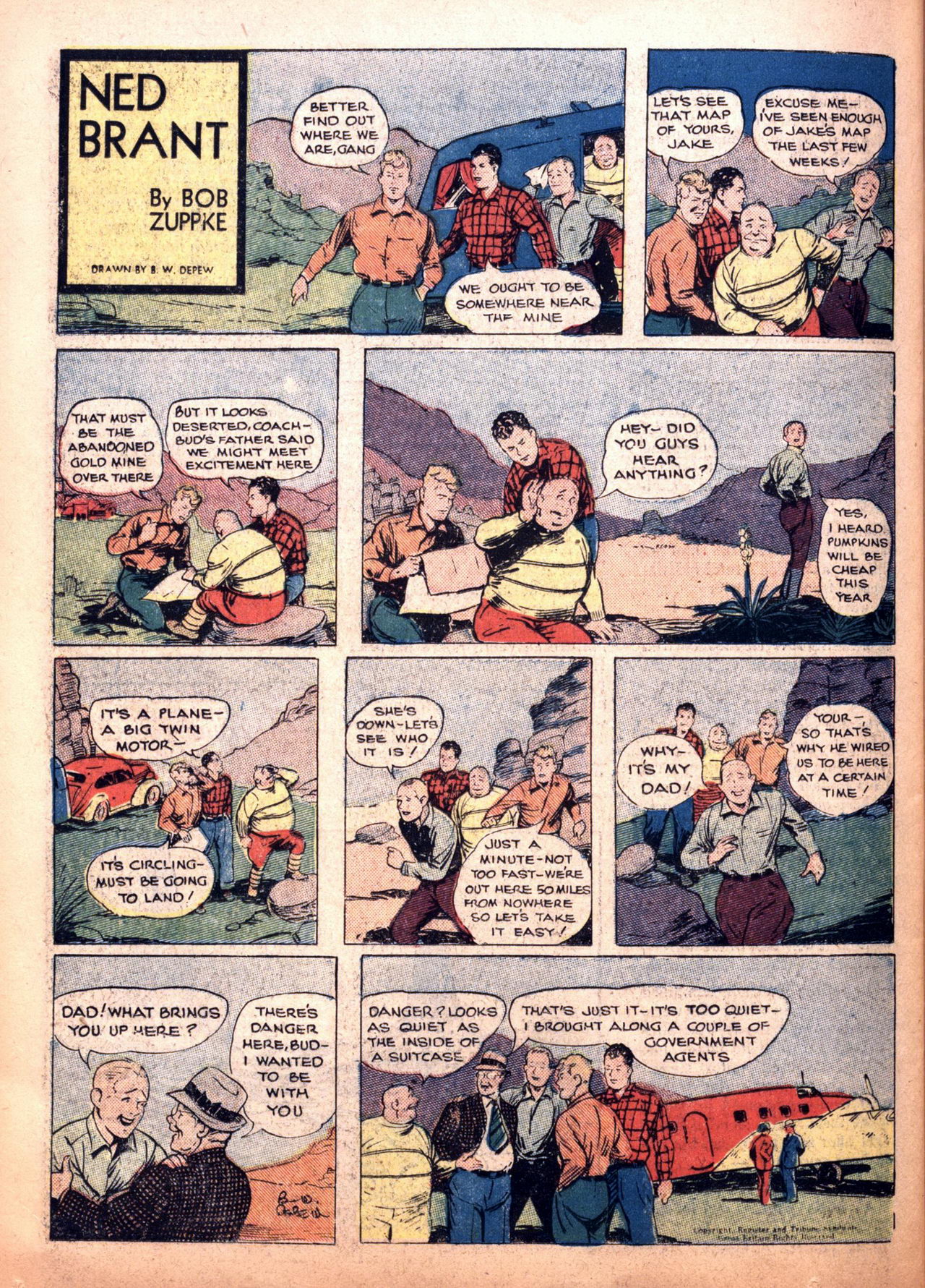 Read online Feature Comics comic -  Issue #24 - 52