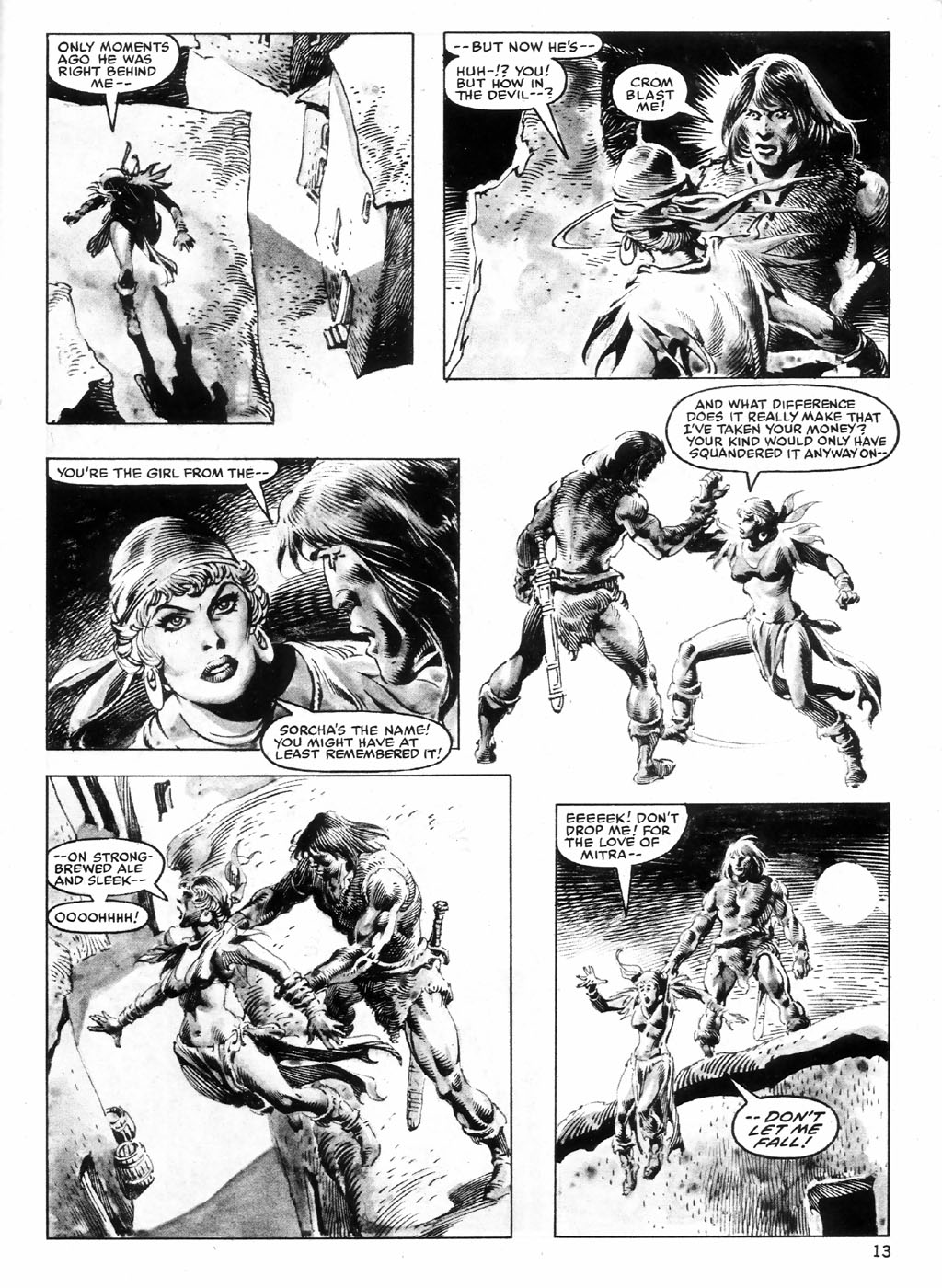 Read online The Savage Sword Of Conan comic -  Issue #98 - 13