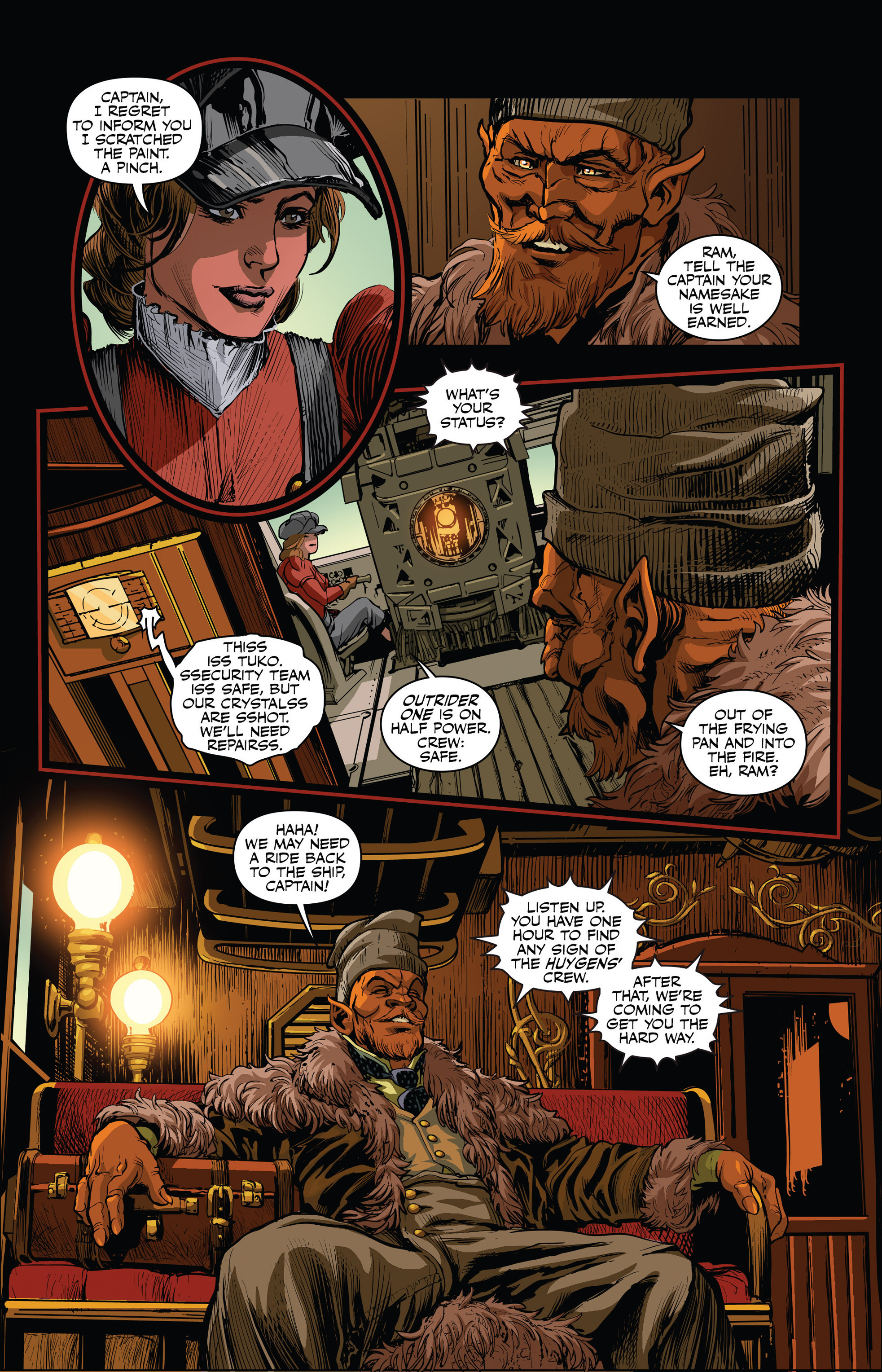 Read online Airship Enterprise: The Infernal Machine comic -  Issue #1 - 13