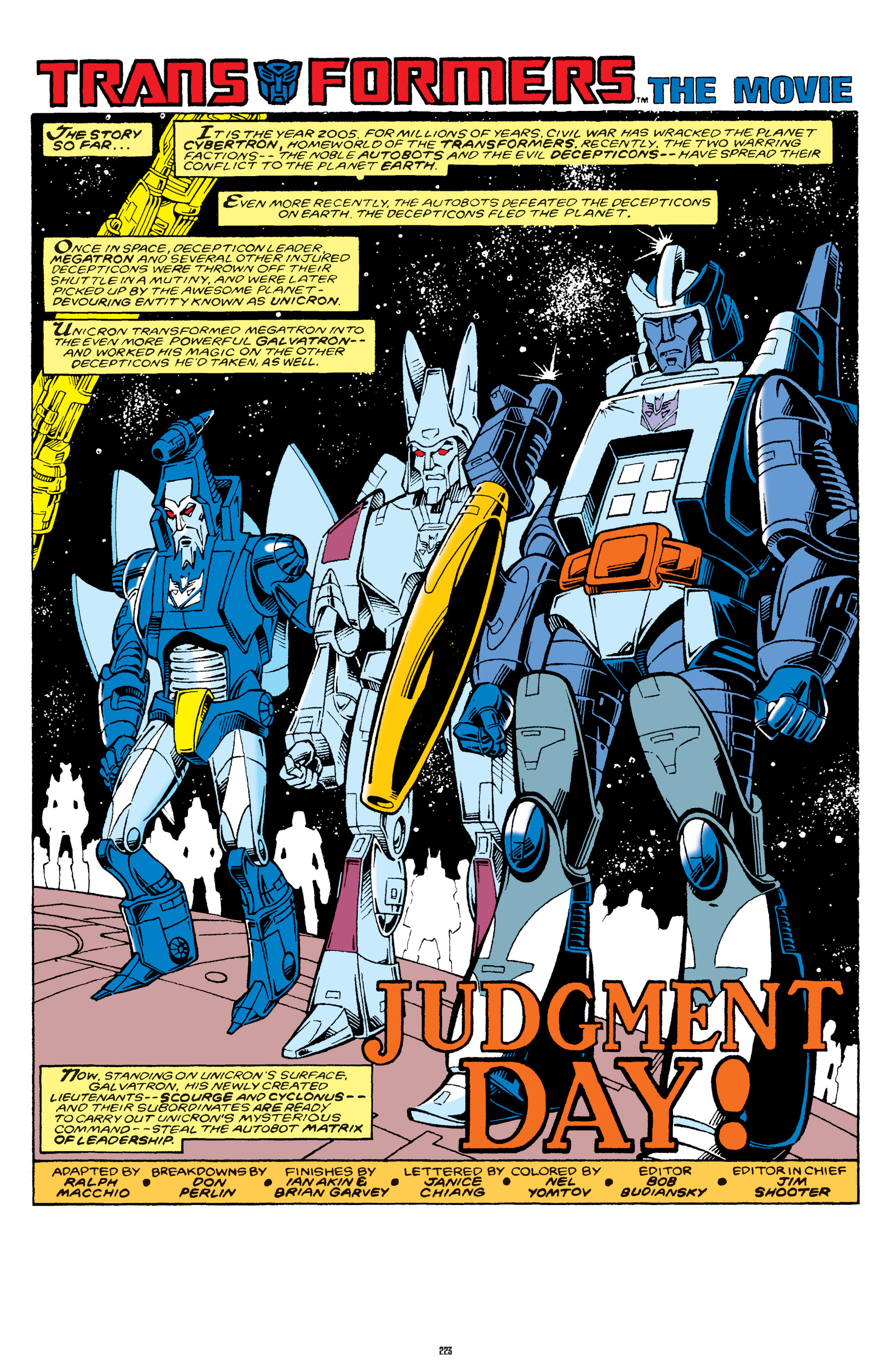 Read online The Transformers Classics comic -  Issue # TPB 7 - 222
