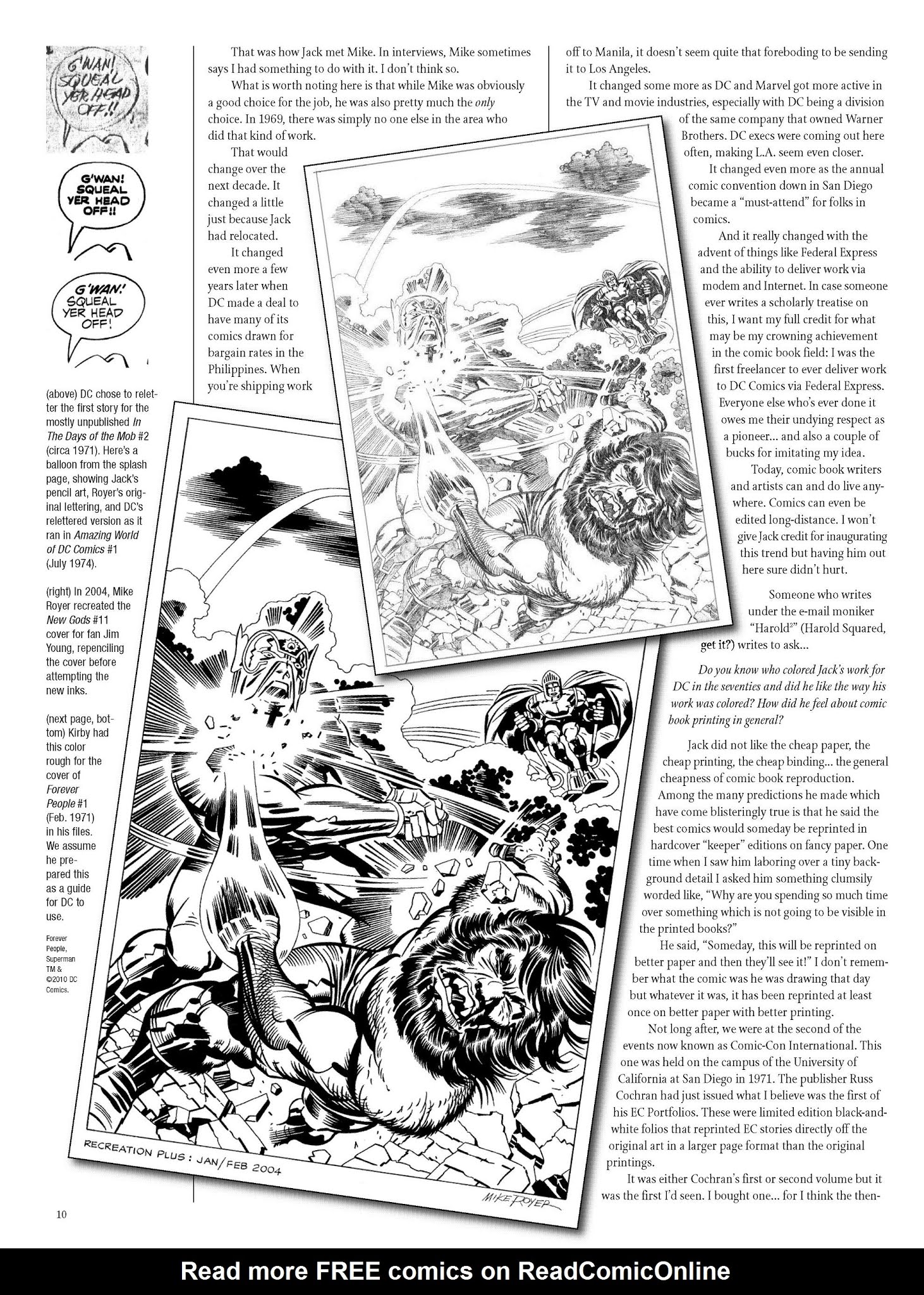 Read online The Jack Kirby Collector comic -  Issue #55 - 11