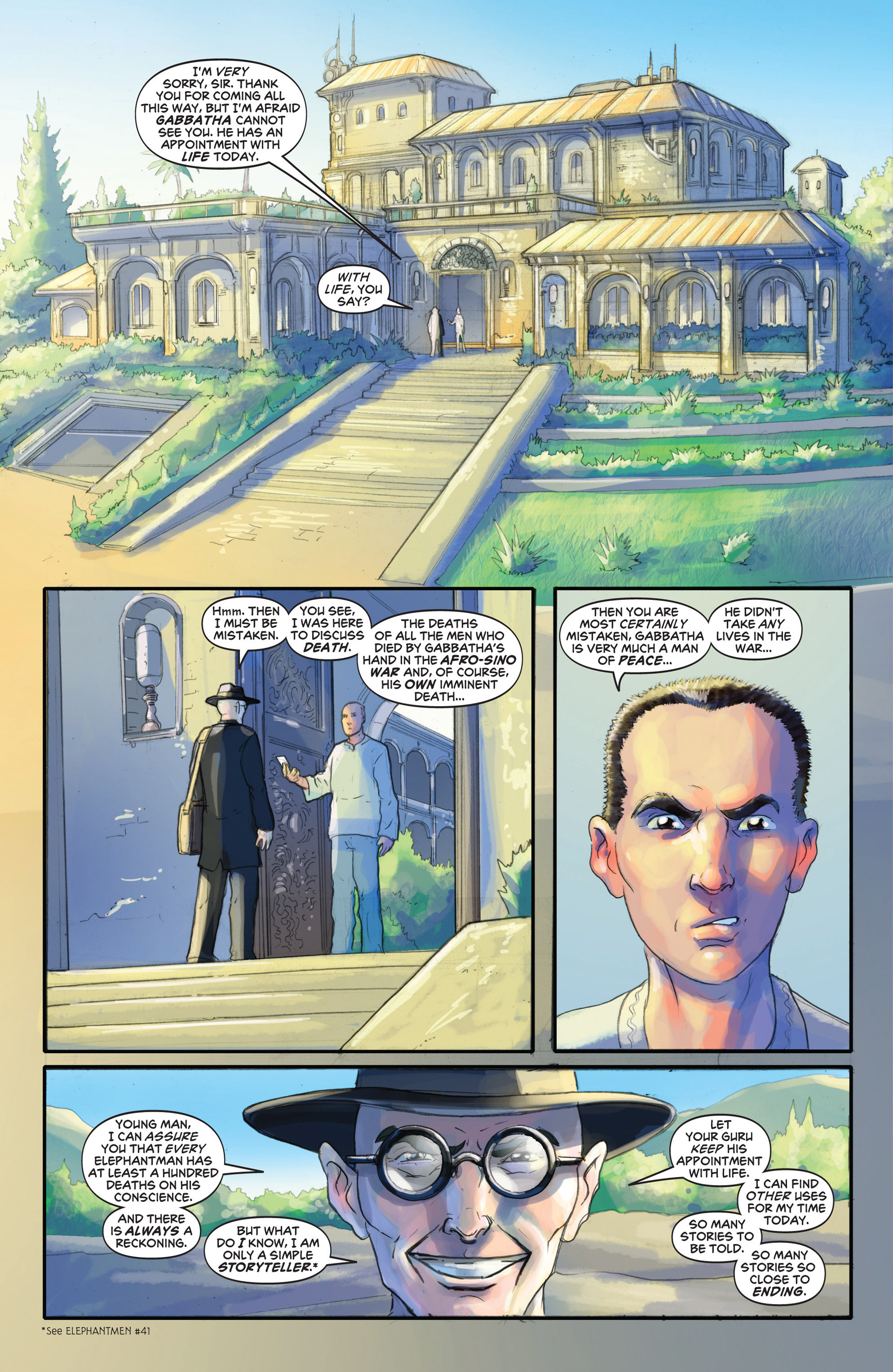 Read online Elephantmen comic -  Issue #48 - 6