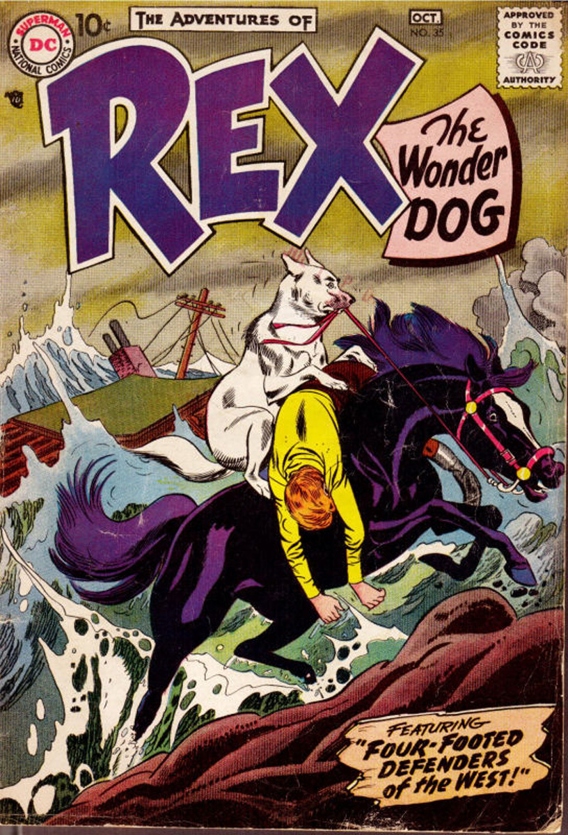 Read online The Adventures of Rex the Wonder Dog comic -  Issue #35 - 1