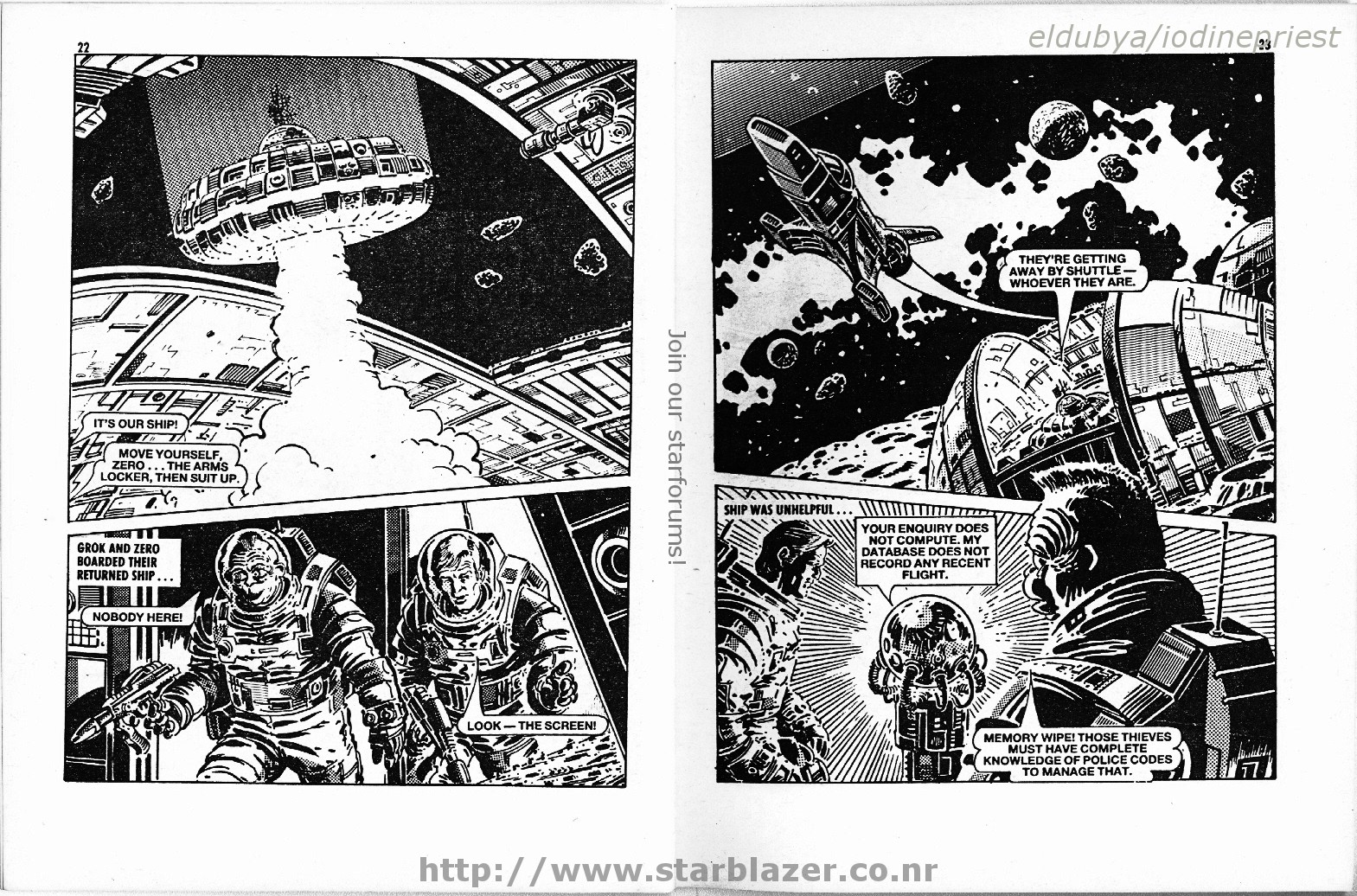Read online Starblazer comic -  Issue #217 - 13