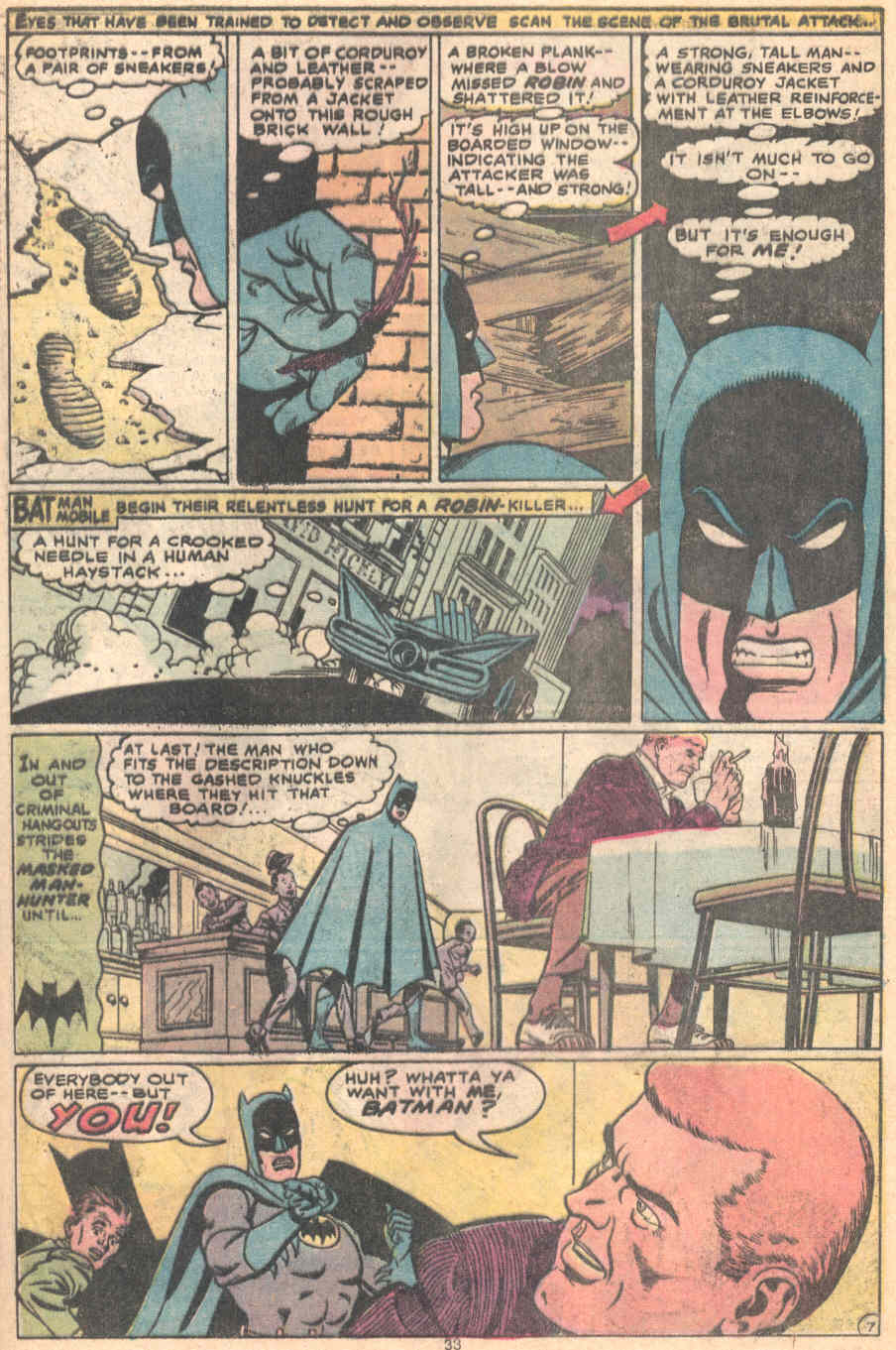 Read online Batman (1940) comic -  Issue #257 - 33