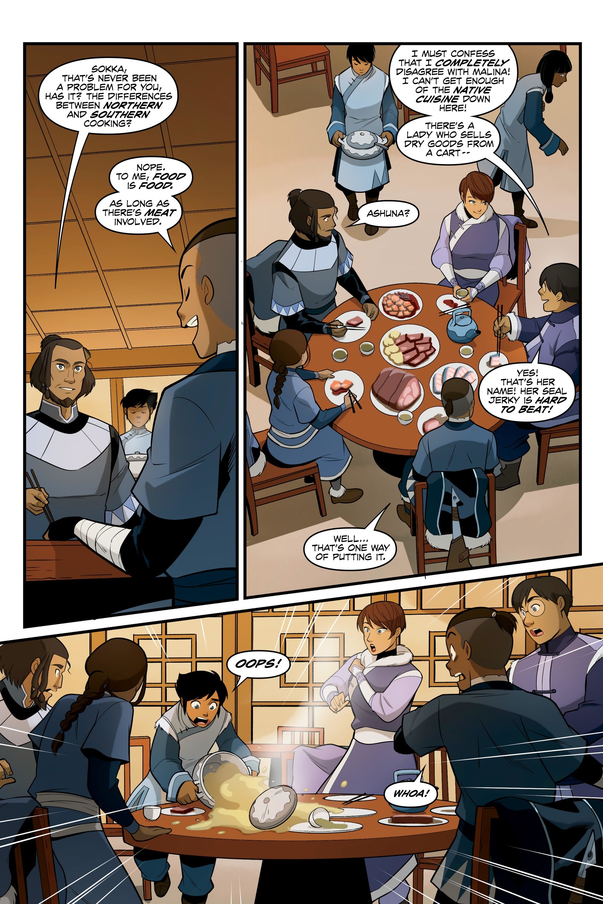 Read online Avatar: The Last Airbender--North and South Omnibus comic -  Issue # TPB (Part 1) - 34