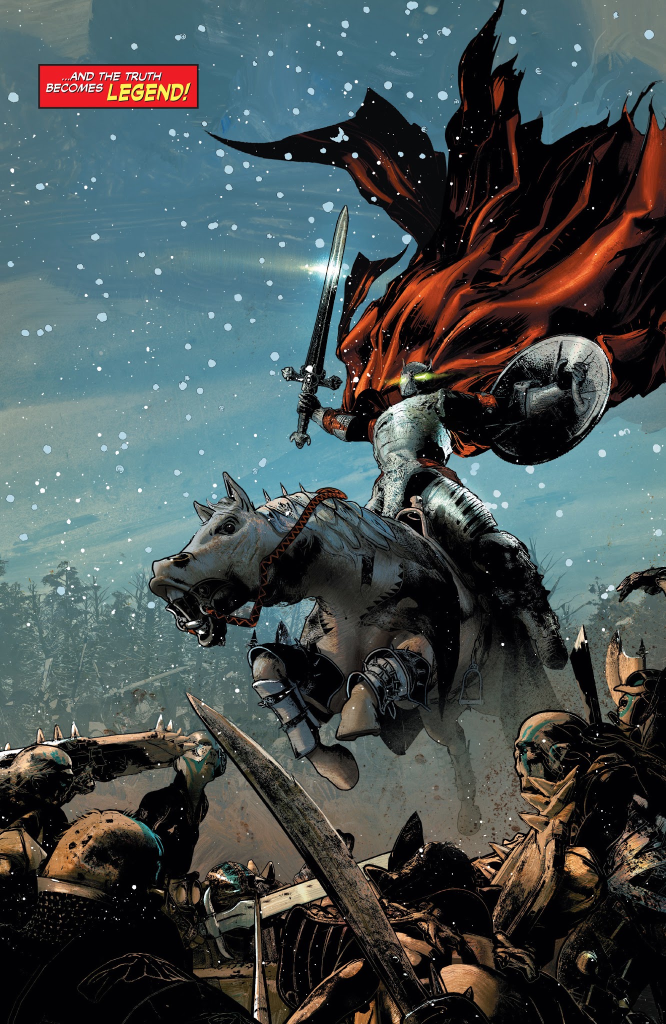Read online Medieval Spawn and Witchblade comic -  Issue #1 - 9