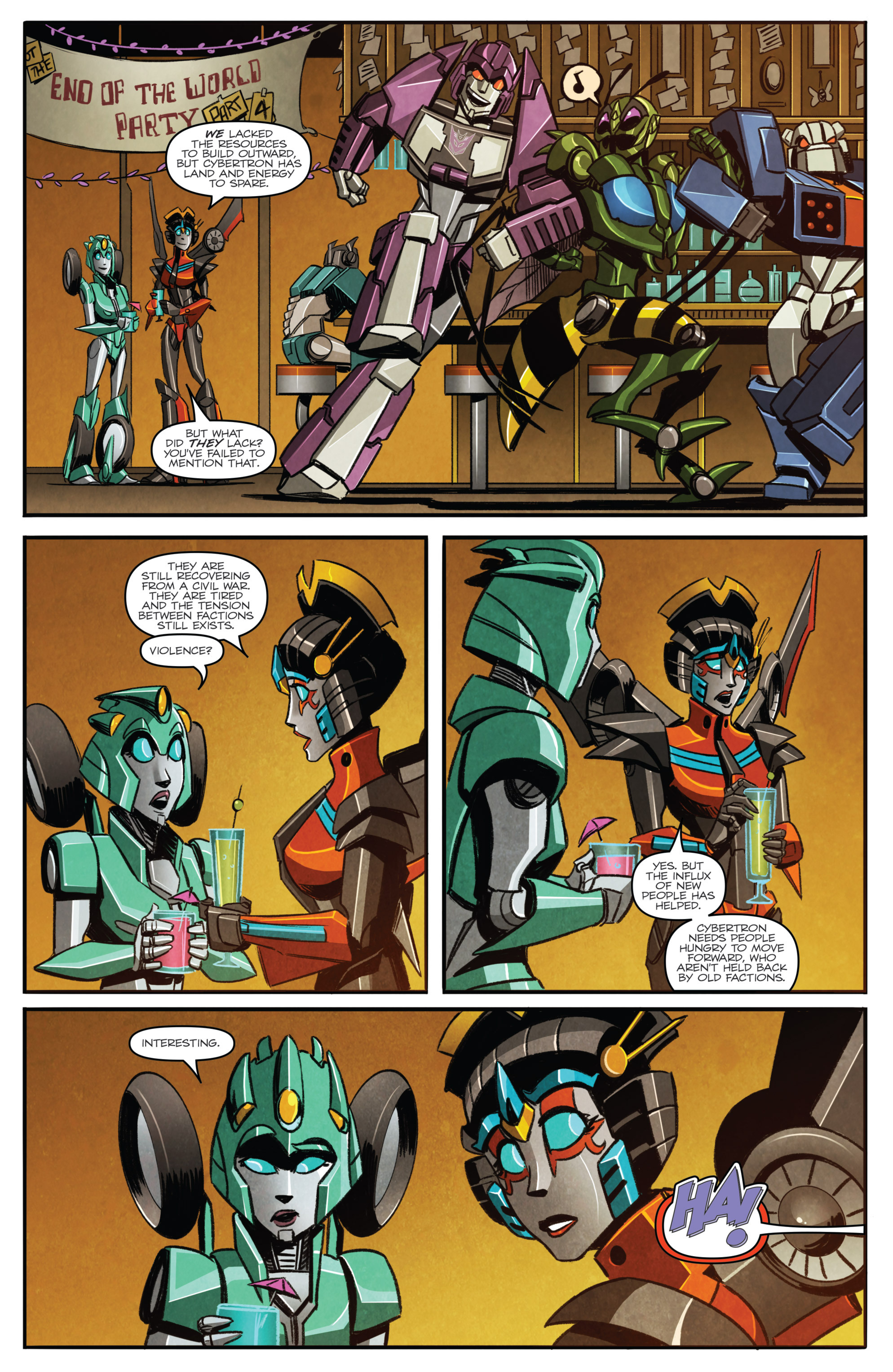 Read online The Transformers: Windblade (2015) comic -  Issue #4 - 18