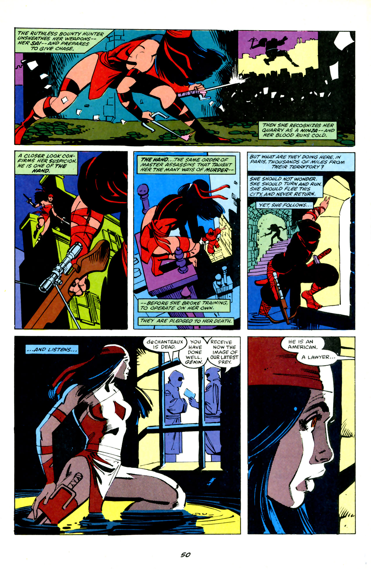 Read online Elektra Megazine comic -  Issue #1 - 51