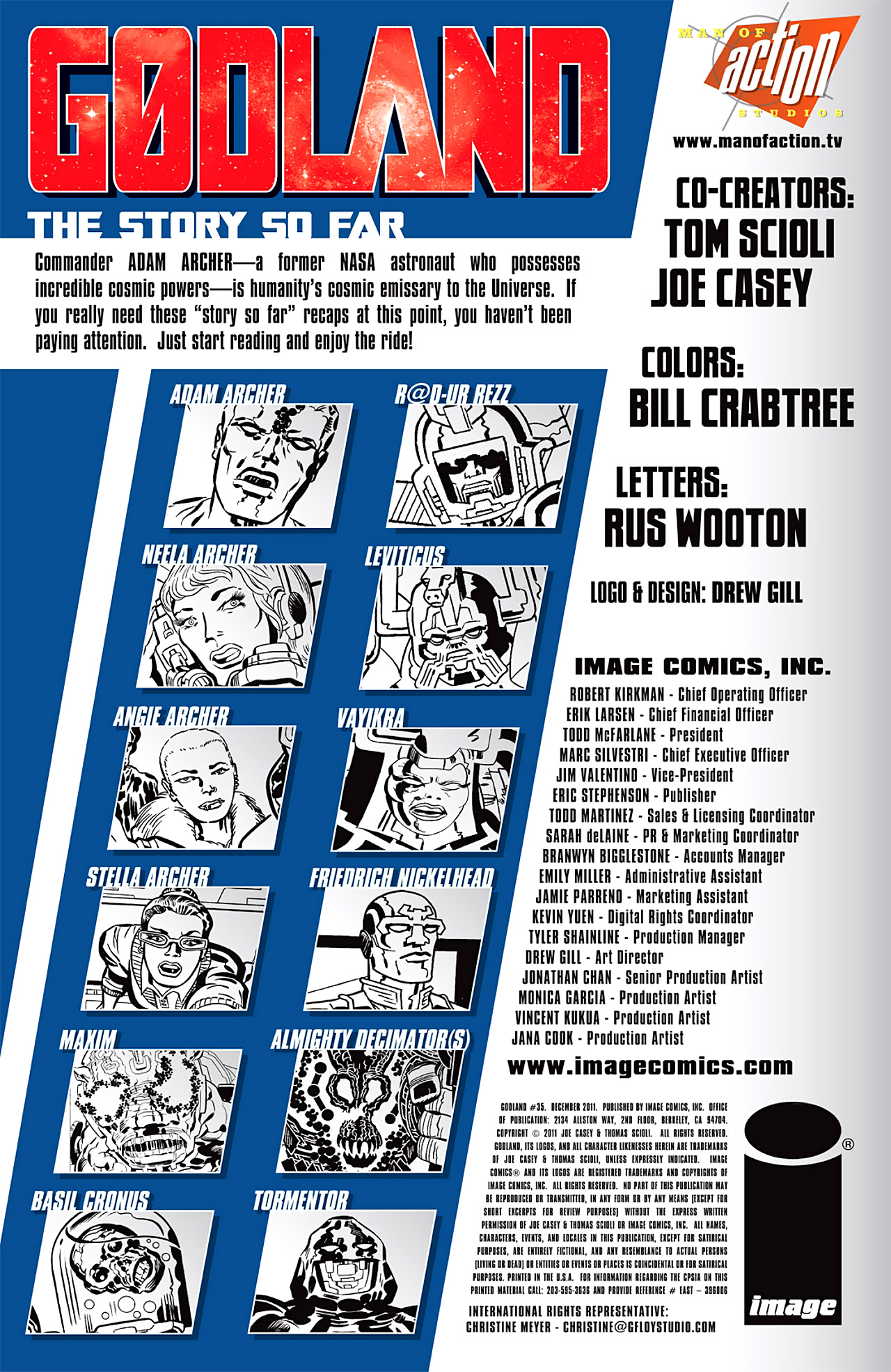 Read online Gødland comic -  Issue #35 - 2