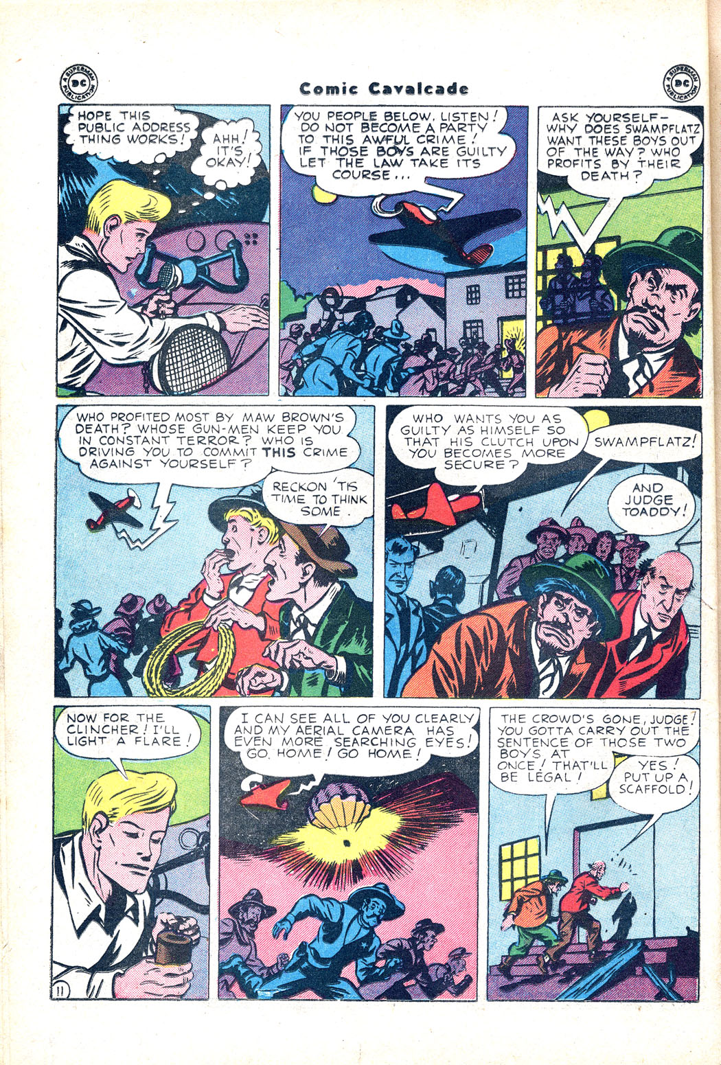 Read online Comic Cavalcade comic -  Issue #14 - 38