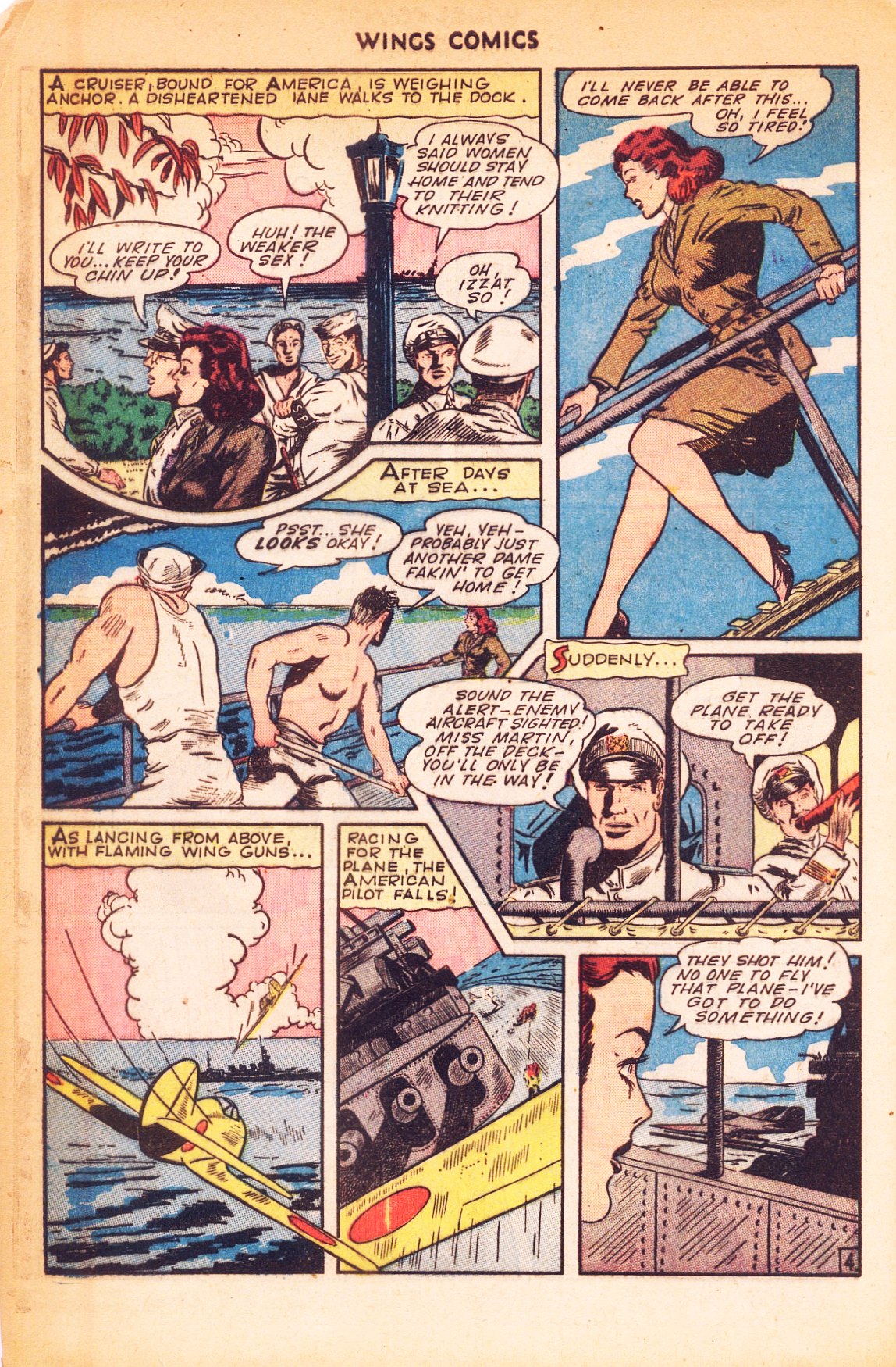 Read online Wings Comics comic -  Issue #55 - 40