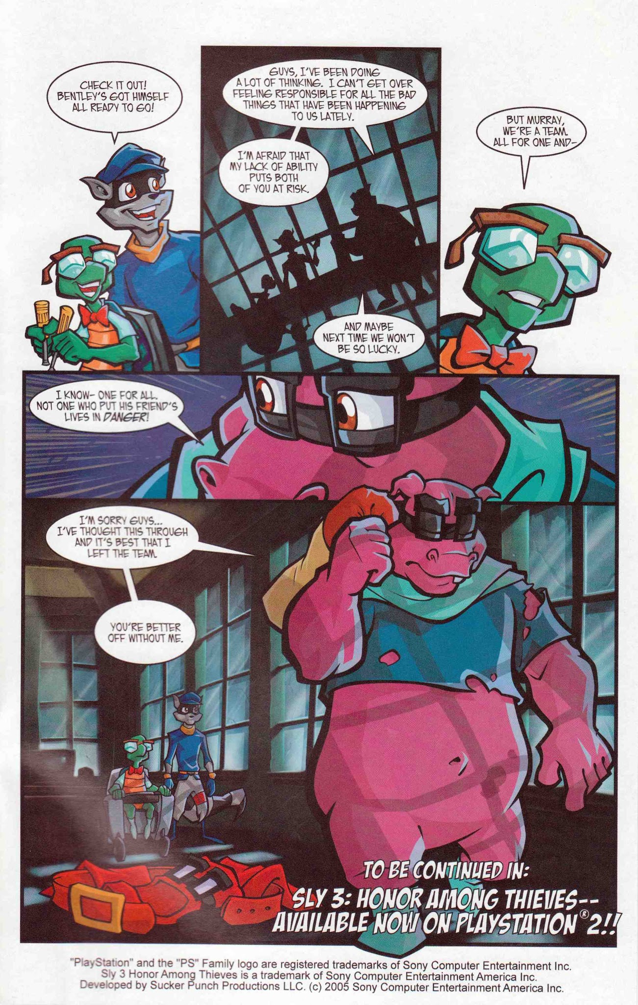 Read online The Adventures of Sly Cooper comic -  Issue #2 - 26