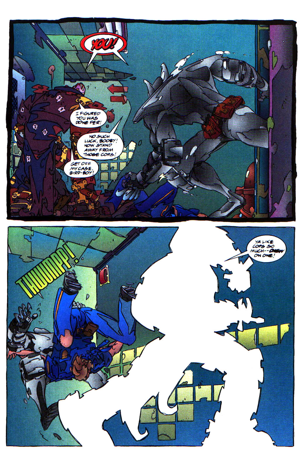 Read online Images of ShadowHawk comic -  Issue #2 - 15