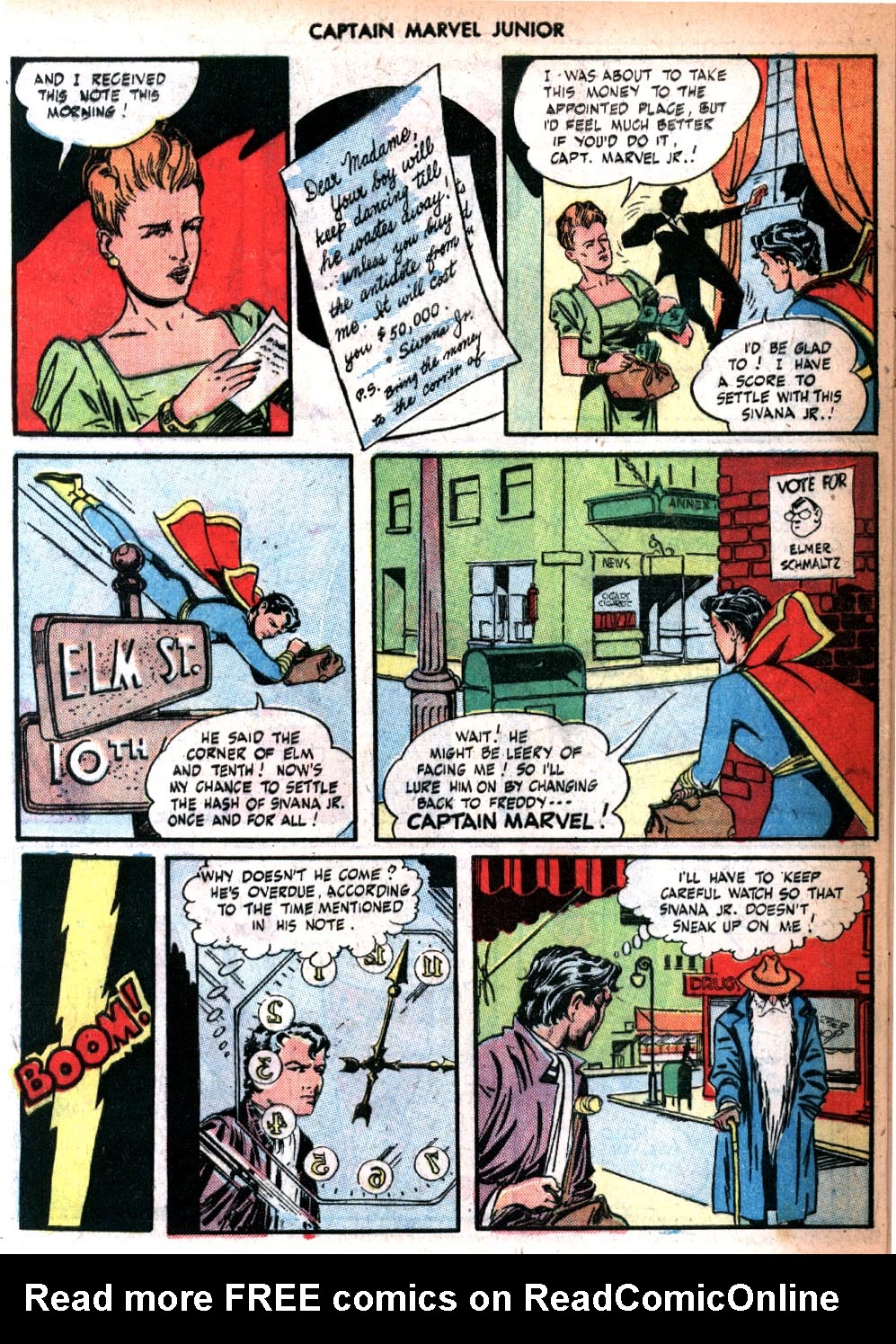 Read online Captain Marvel, Jr. comic -  Issue #36 - 9