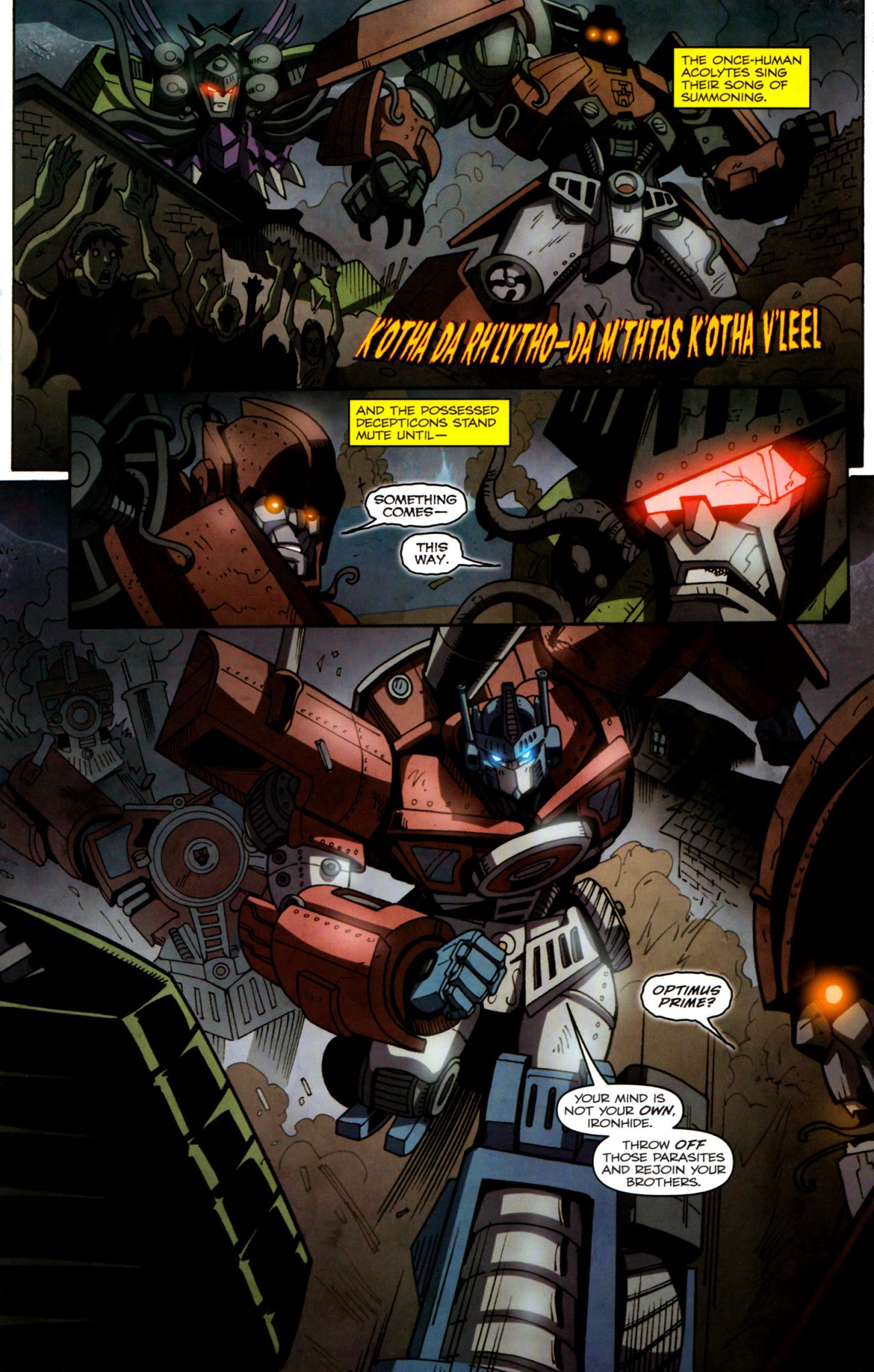 Read online Infestation 2: Transformers comic -  Issue #2 - 17