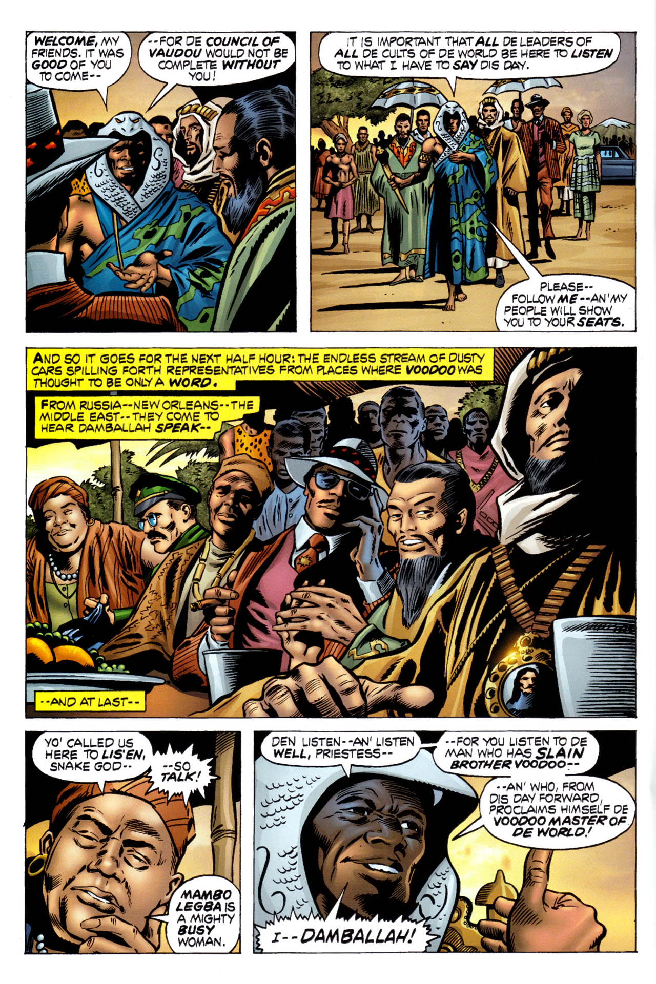 Read online Doctor Voodoo: The Origin of Jericho Drumm comic -  Issue # Full - 36