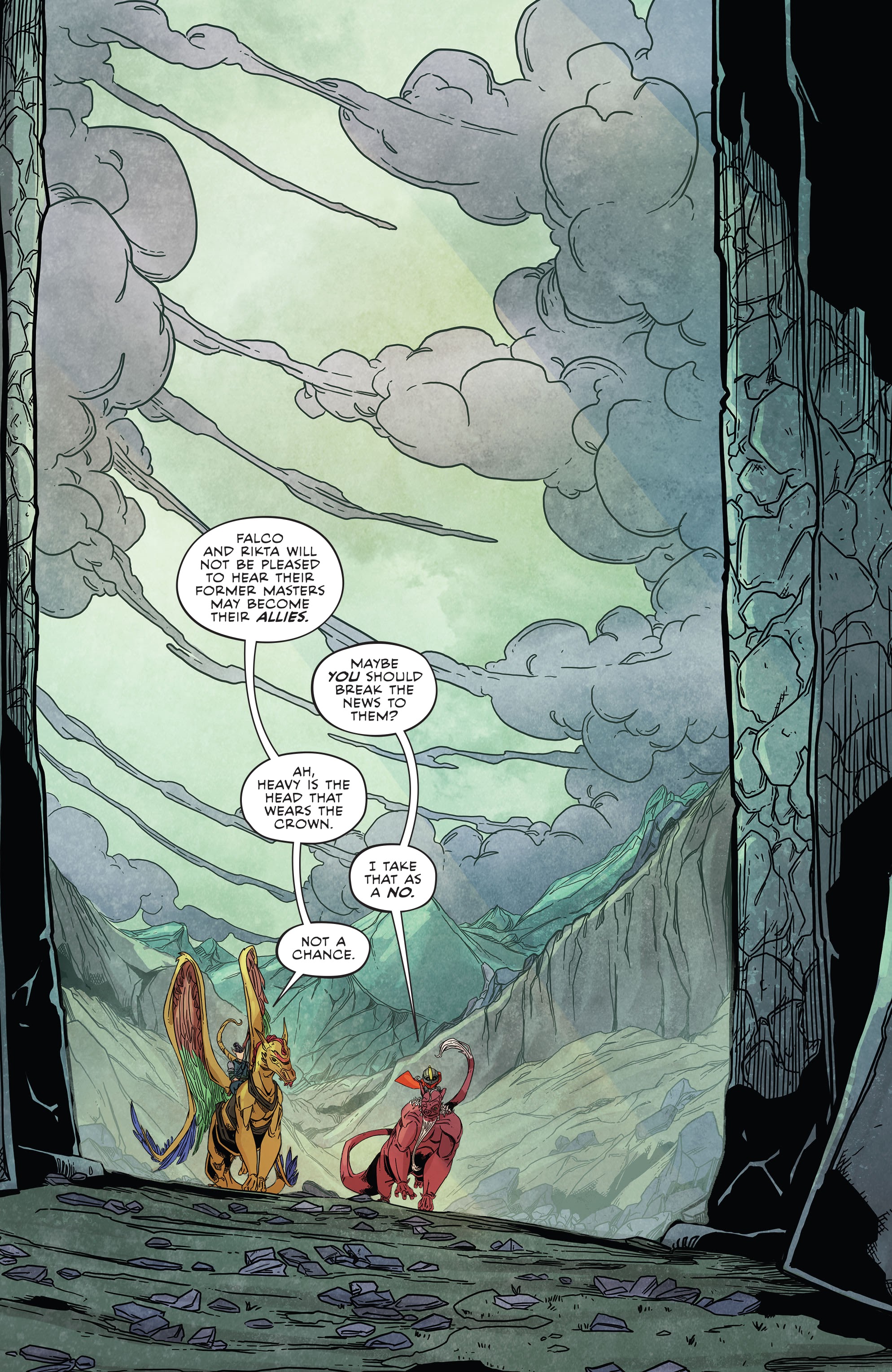 Read online Canto III: Lionhearted comic -  Issue #1 - 20