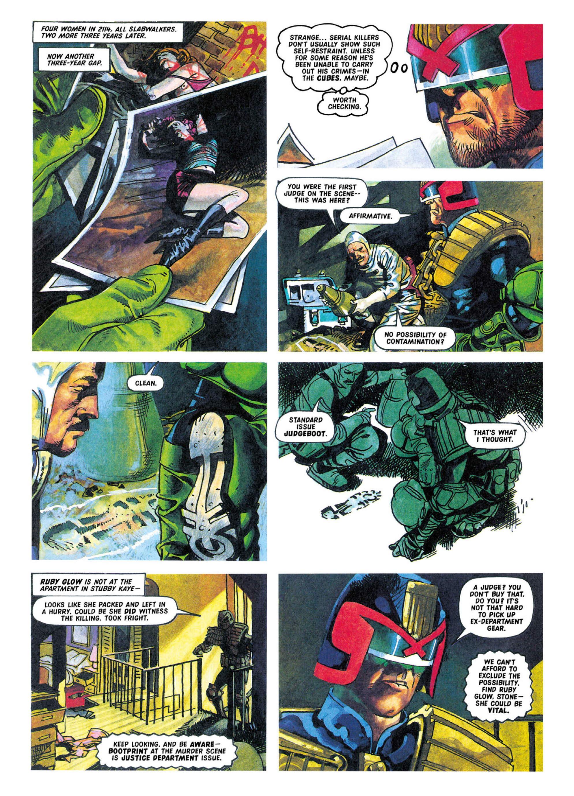 Read online Judge Dredd: The Complete Case Files comic -  Issue # TPB 28 - 246