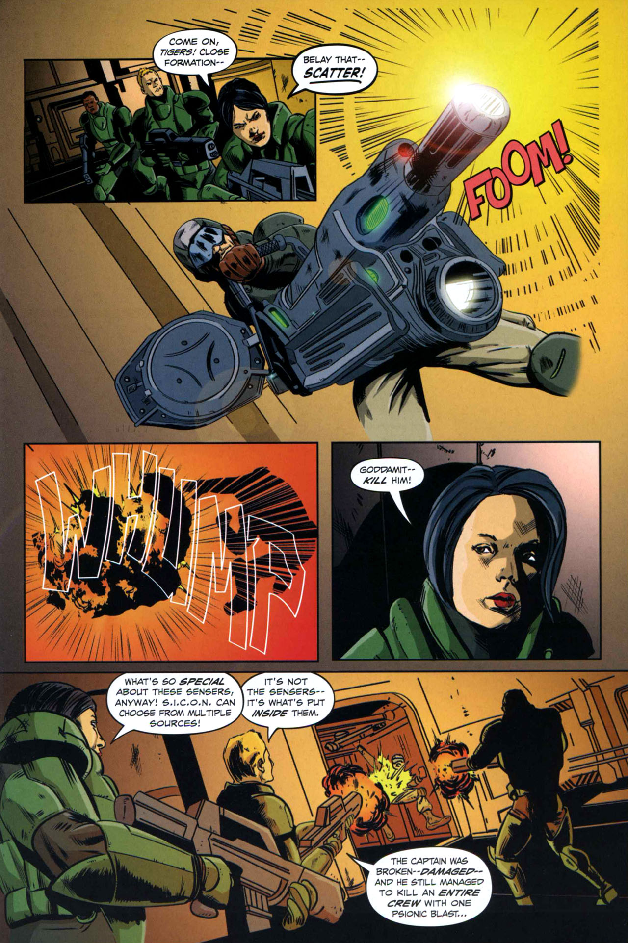 Read online Starship Troopers (2007) comic -  Issue #9 - 23