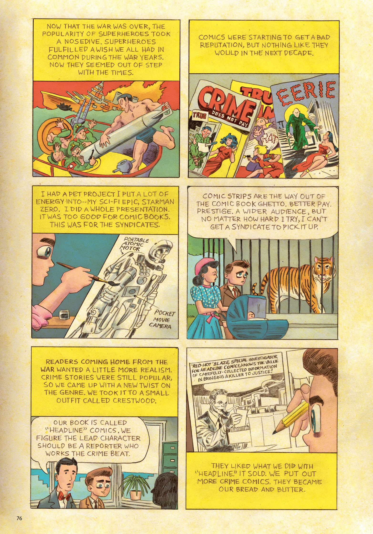 Read online Jack Kirby: The Epic Life of the King of Comics comic -  Issue # TPB (Part 1) - 83