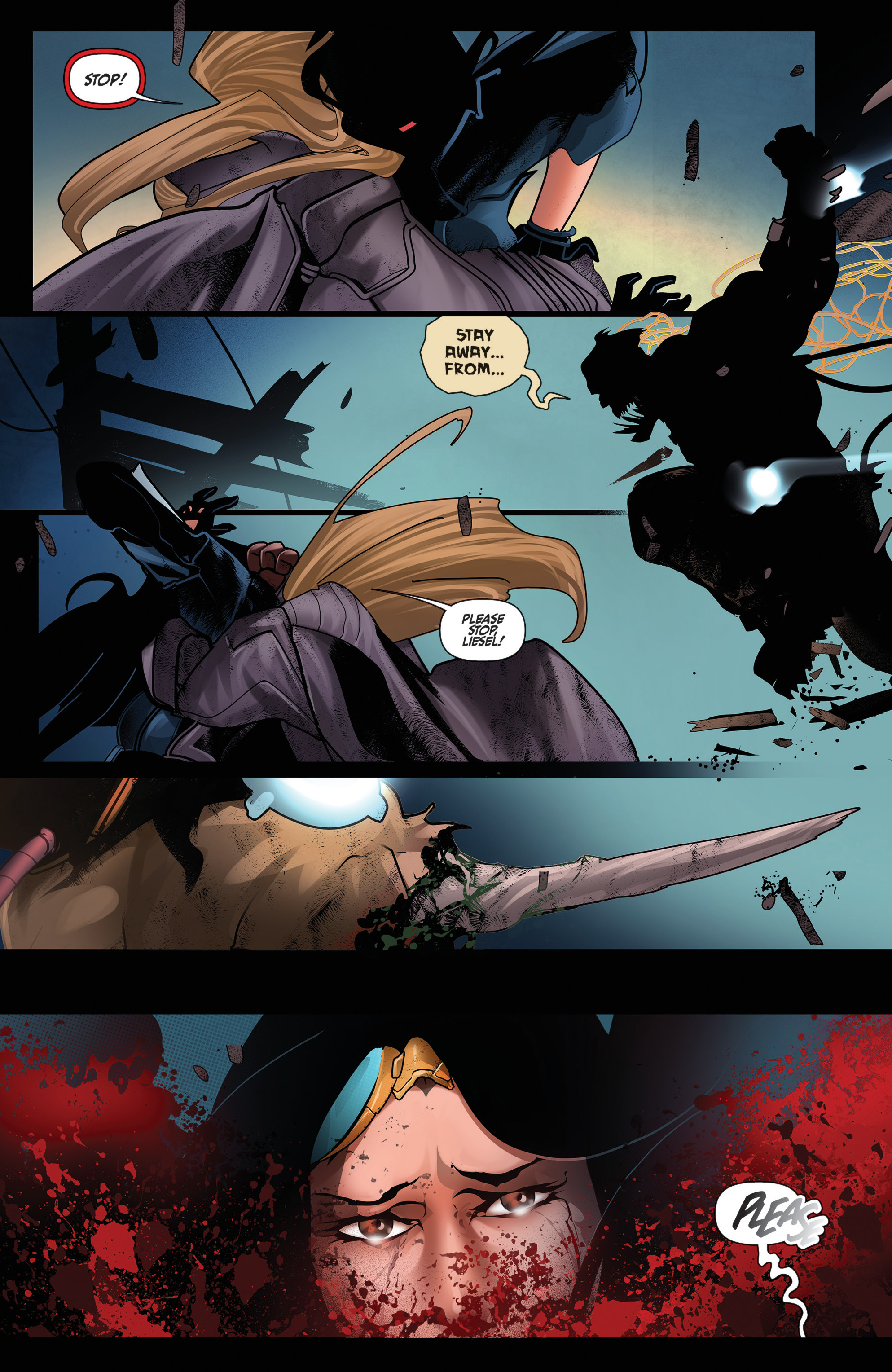 Read online Van Helsing vs Frankenstein comic -  Issue #5 - 15
