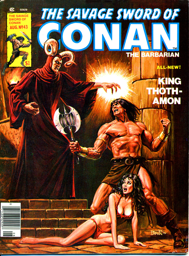 Read online The Savage Sword Of Conan comic -  Issue #43 - 1