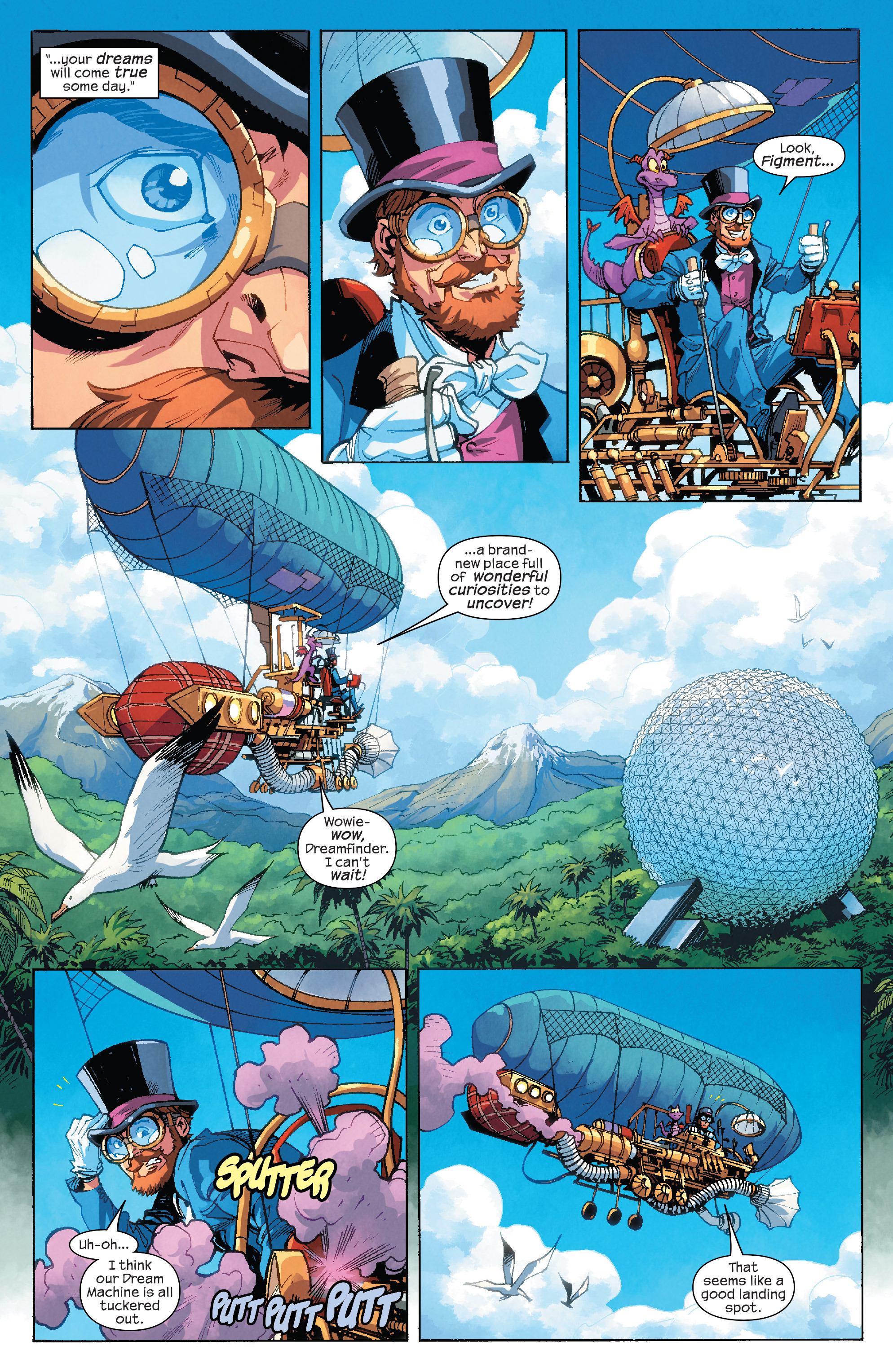 Read online Figment 2 comic -  Issue #1 - 5