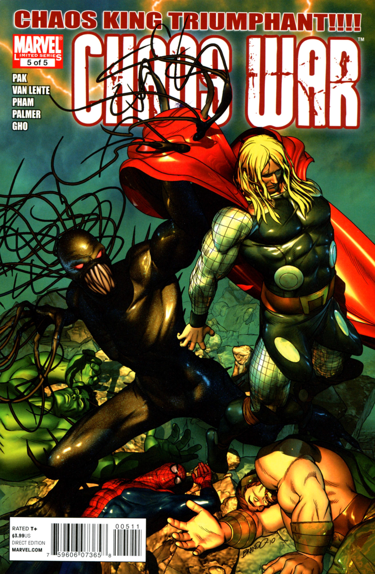 Read online Chaos War comic -  Issue #5 - 1