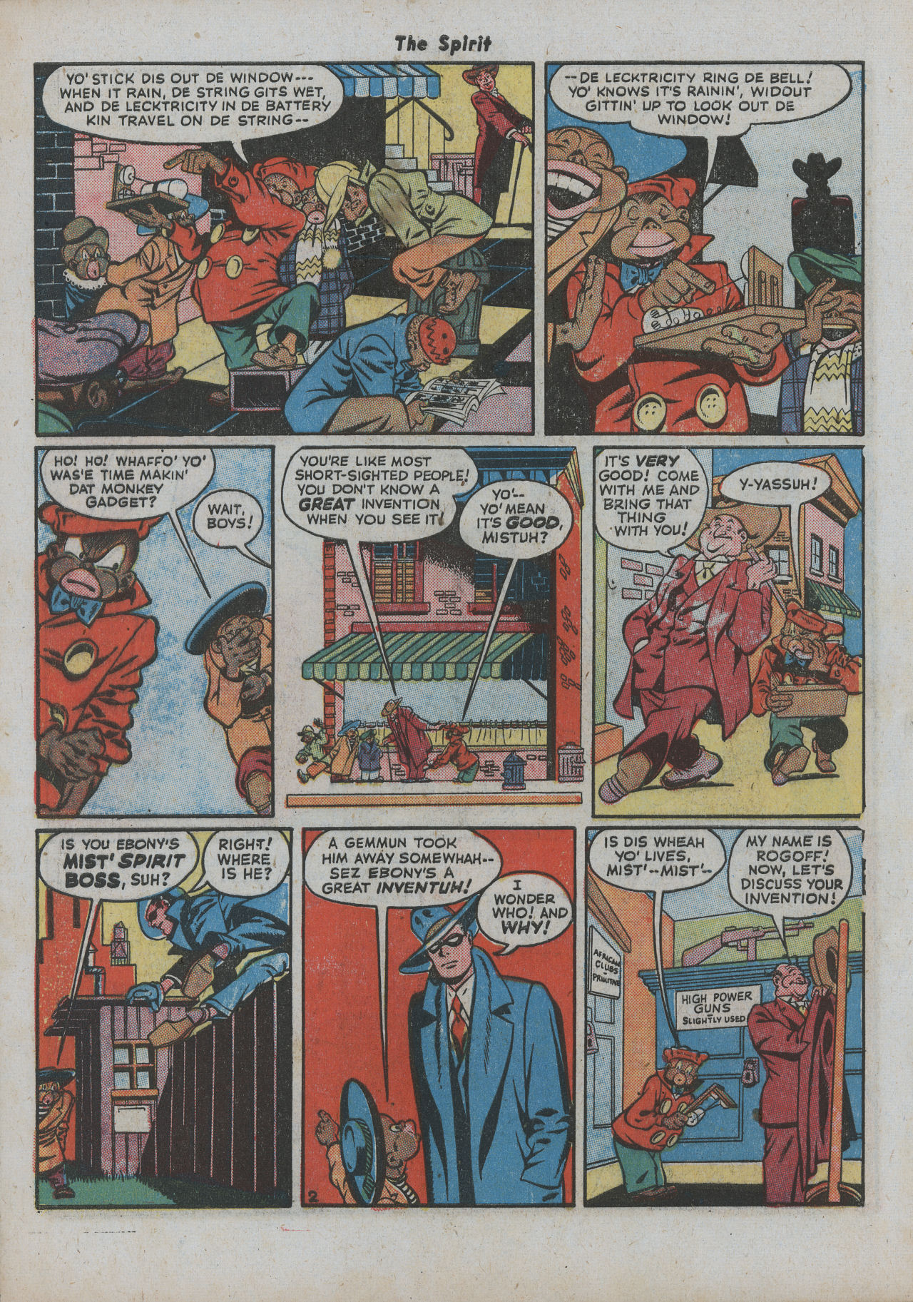 Read online The Spirit (1944) comic -  Issue #11 - 12